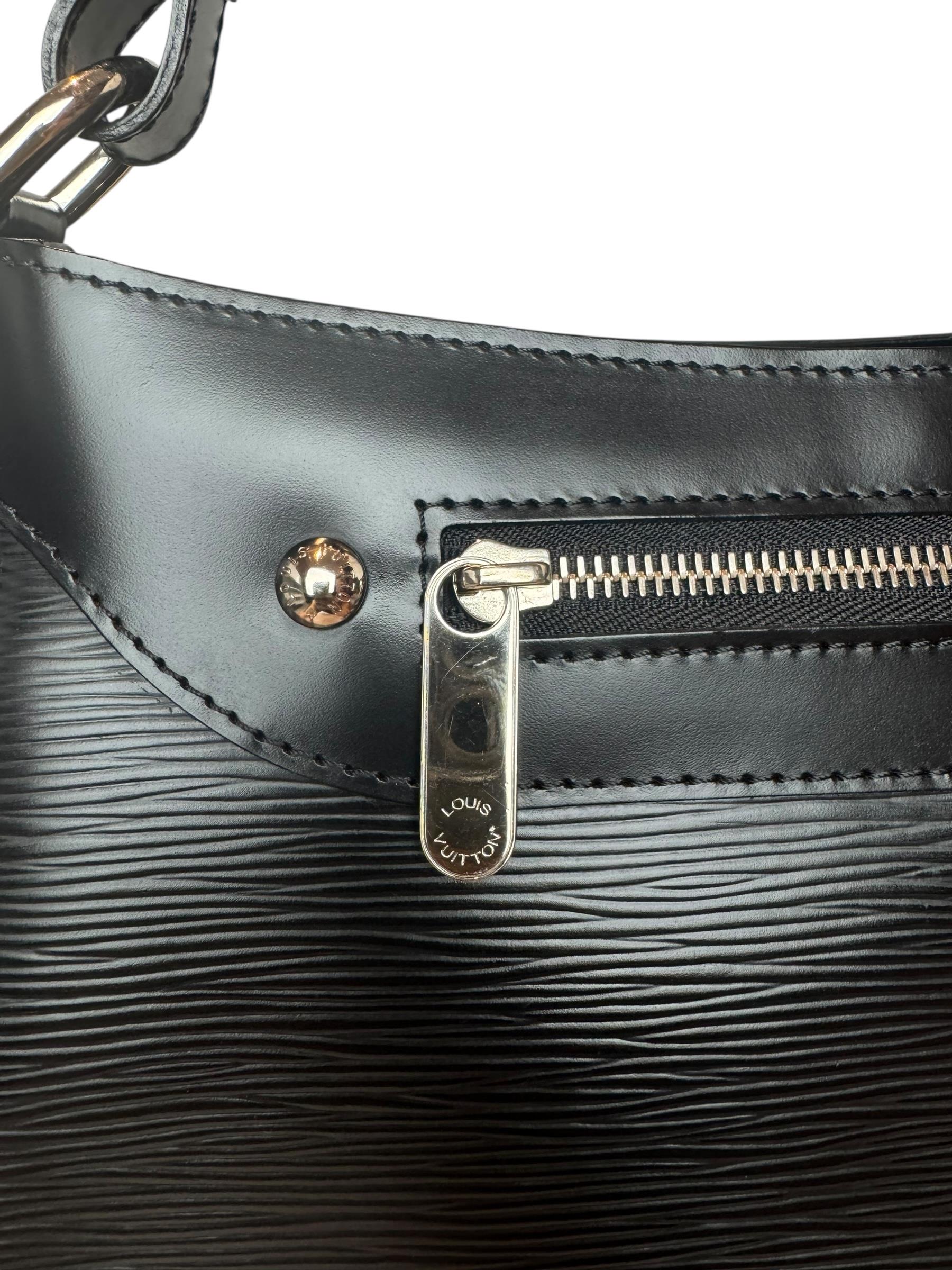 LOUIS VUITTON BLACK TURENNE SHOULDER BAG