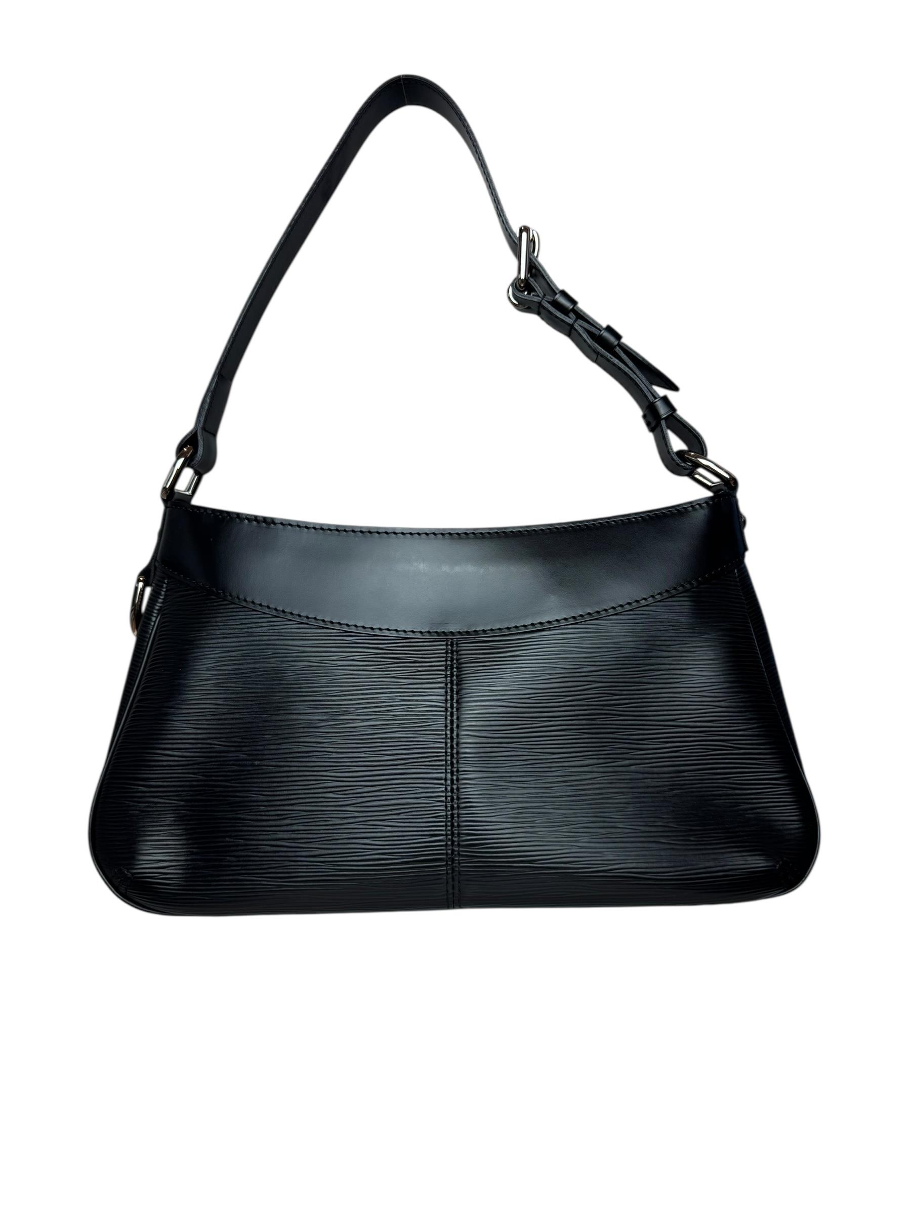 LOUIS VUITTON BLACK TURENNE SHOULDER BAG