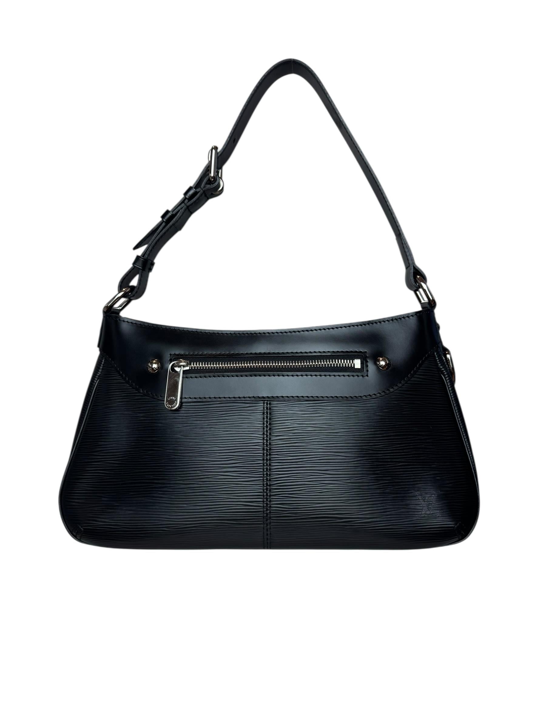 LOUIS VUITTON BLACK TURENNE SHOULDER BAG