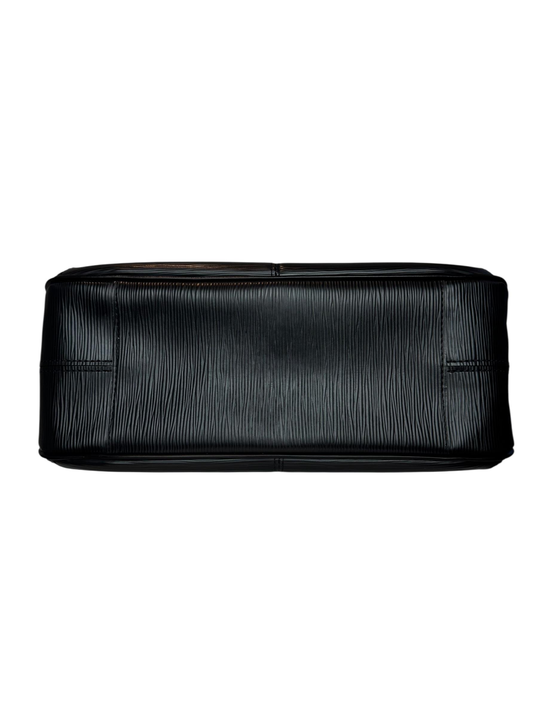 LOUIS VUITTON BLACK TURENNE SHOULDER BAG