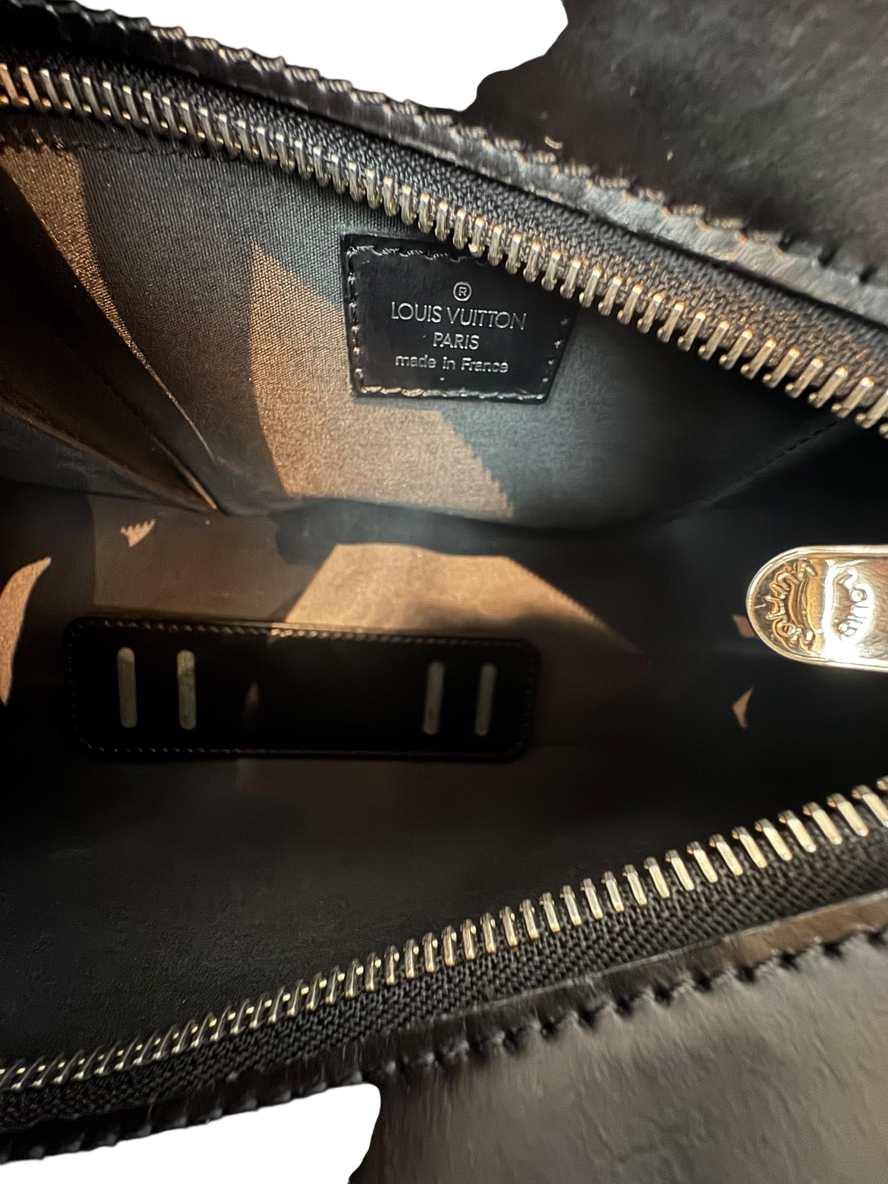LOUIS VUITTON BLACK TURENNE SHOULDER BAG