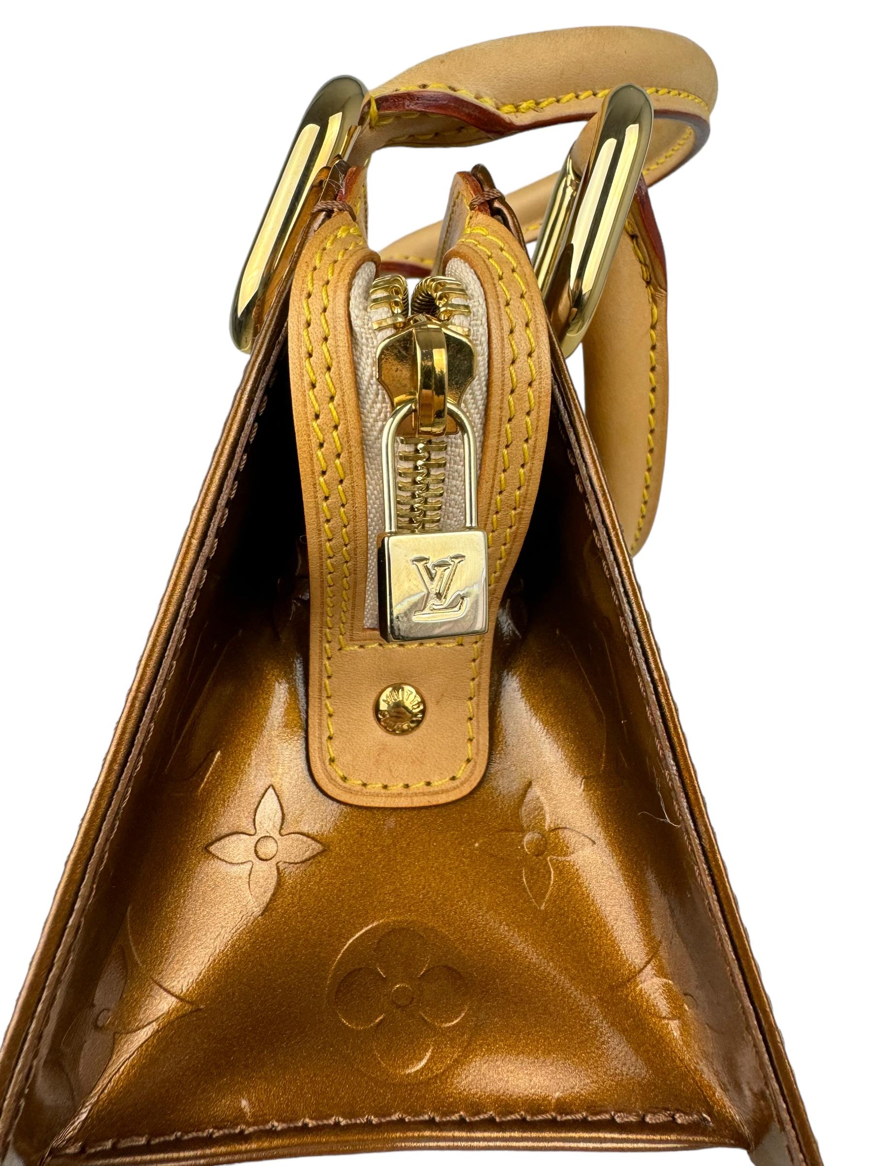 LOUIS VUITTON BRONZE PM PORSYTH HANDBAG