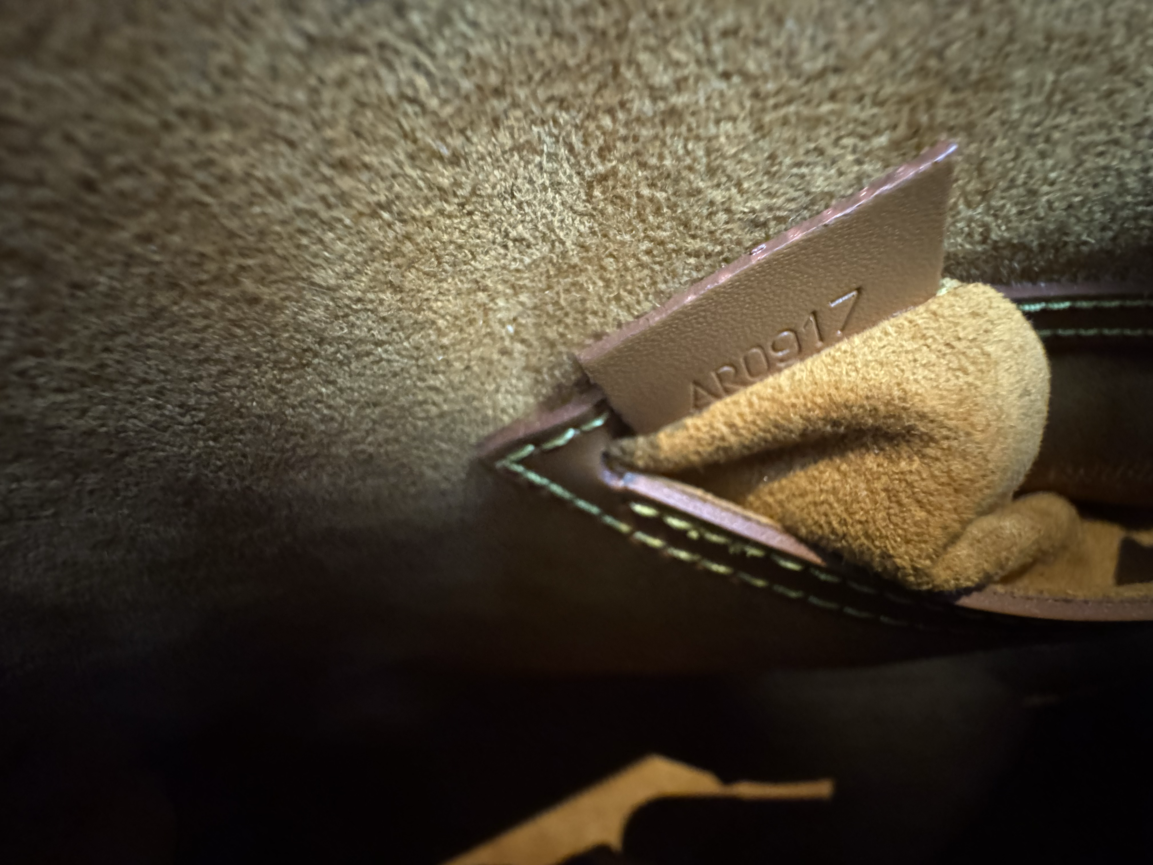 LOUIS VUITTON BROWN EPI ALMA BAG