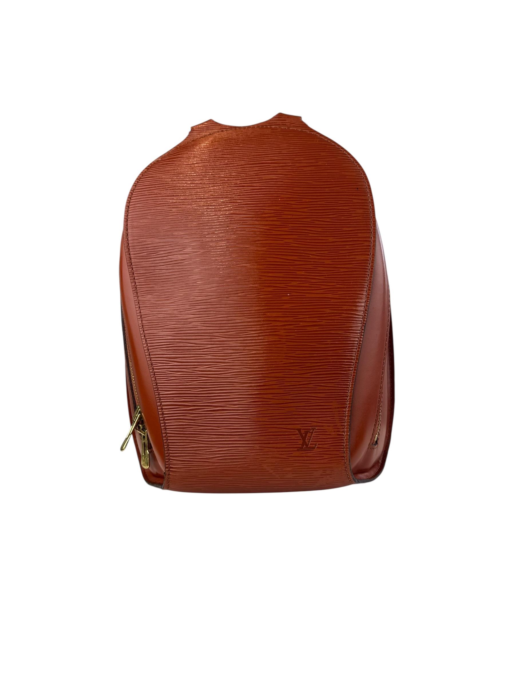 LOUIS VUITTON BROWN EPI BACKPACK