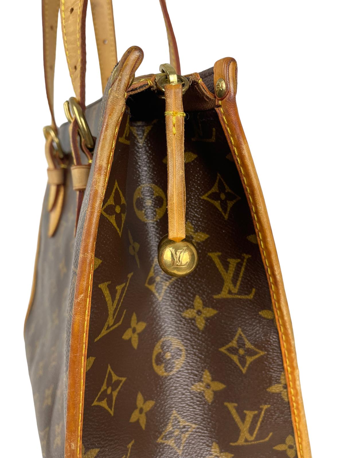 LOUIS VUITTON BROWN POPINCOURT HANDBAG