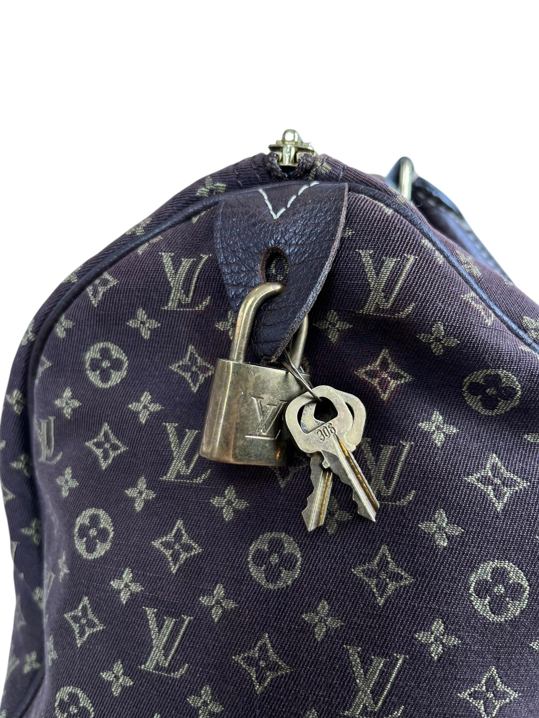LOUIS VUITTON CLOTH MONOGRAM SPEEDY 30