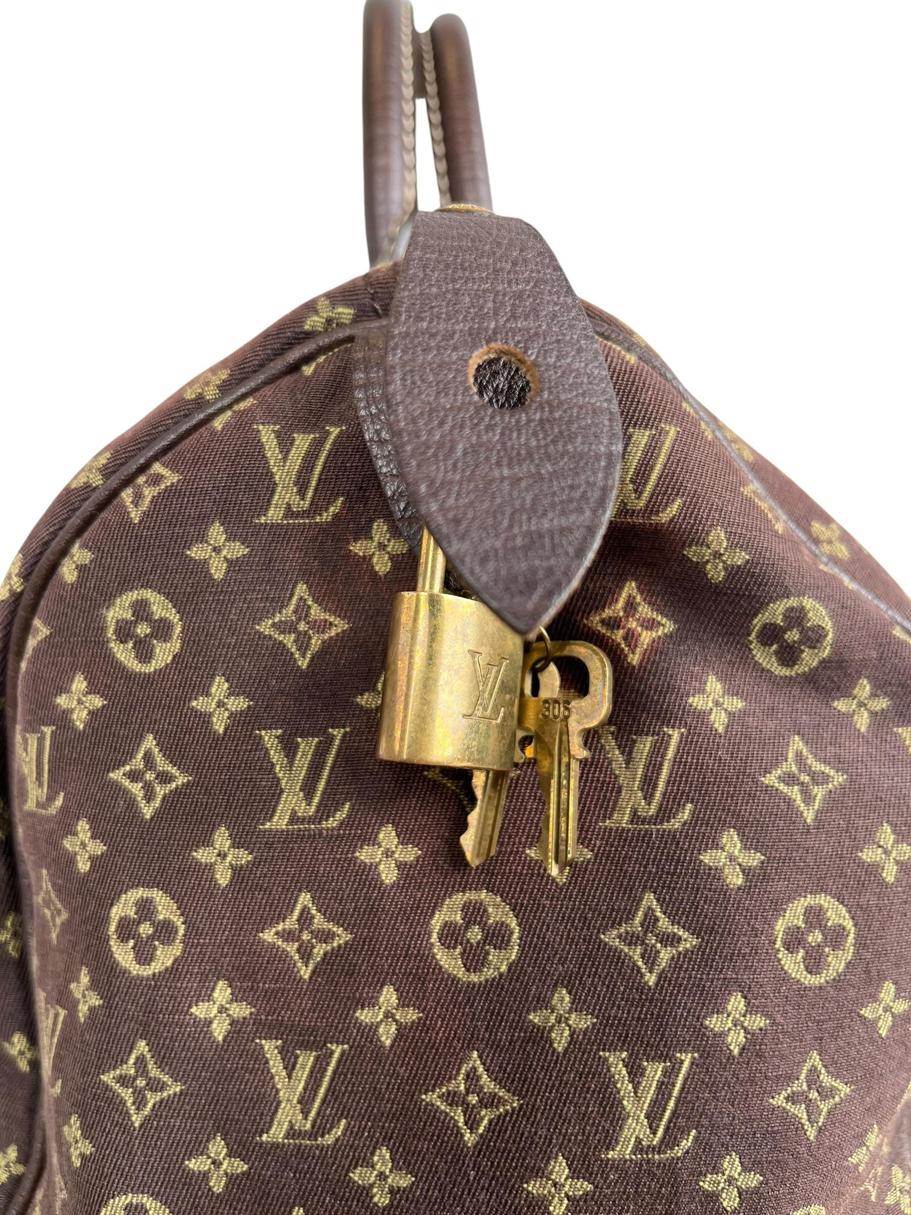 LOUIS VUITTON CLOTH MONOGRAM SPEEDY 30
