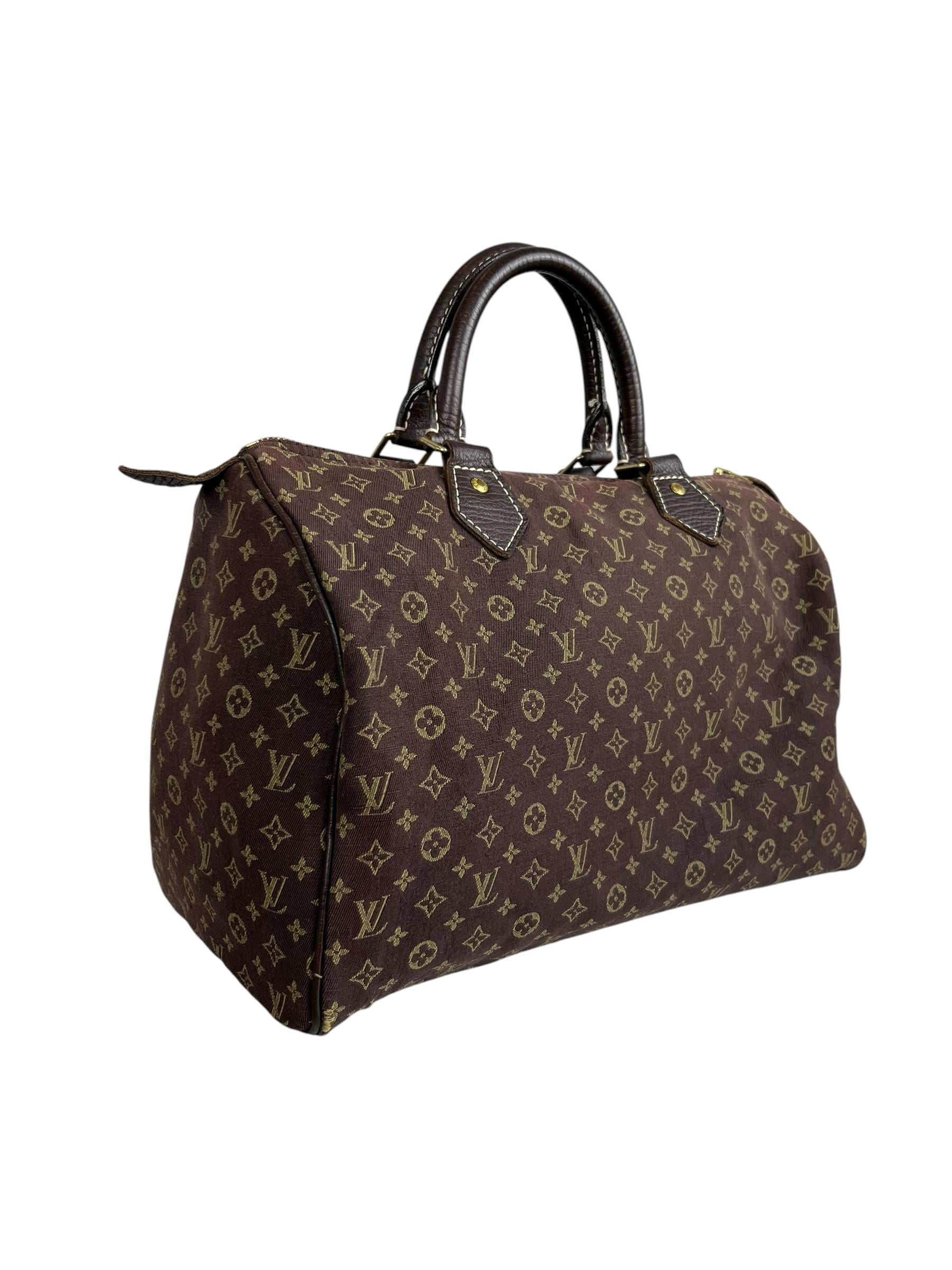 LOUIS VUITTON CLOTH MONOGRAM SPEEDY 30
