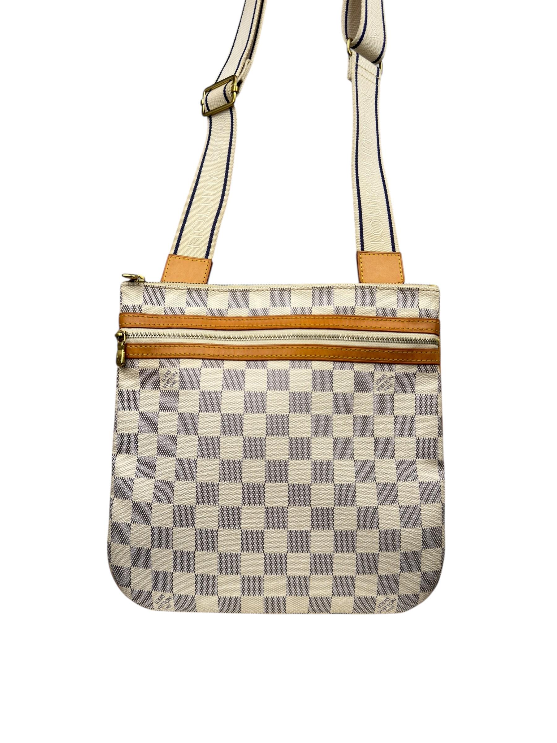 LOUIS VUITTON DAMIER AZUR MESSENGER BAG