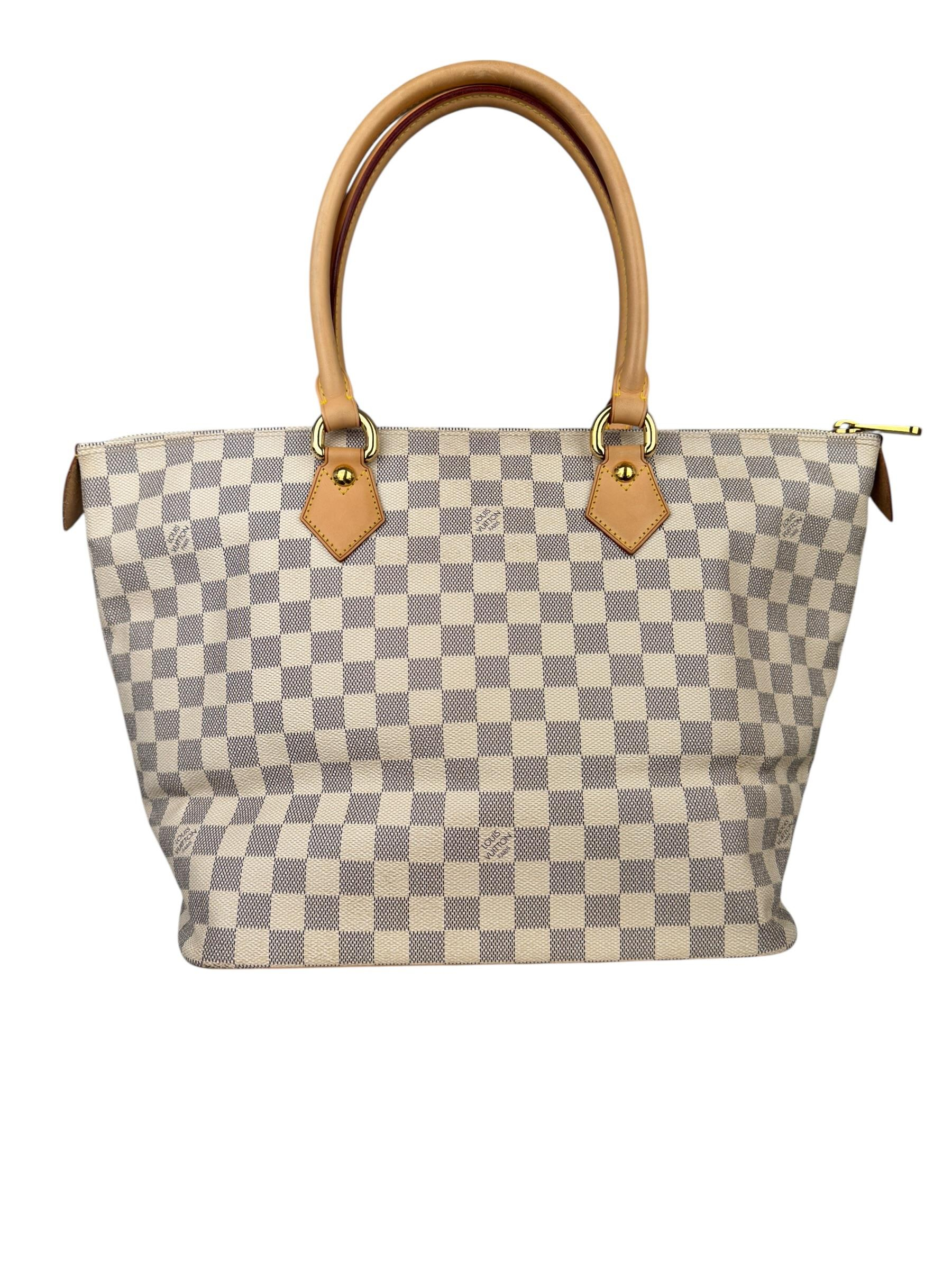 LOUIS VUITTON DAMIER AZUR SALEYA GM TOTE