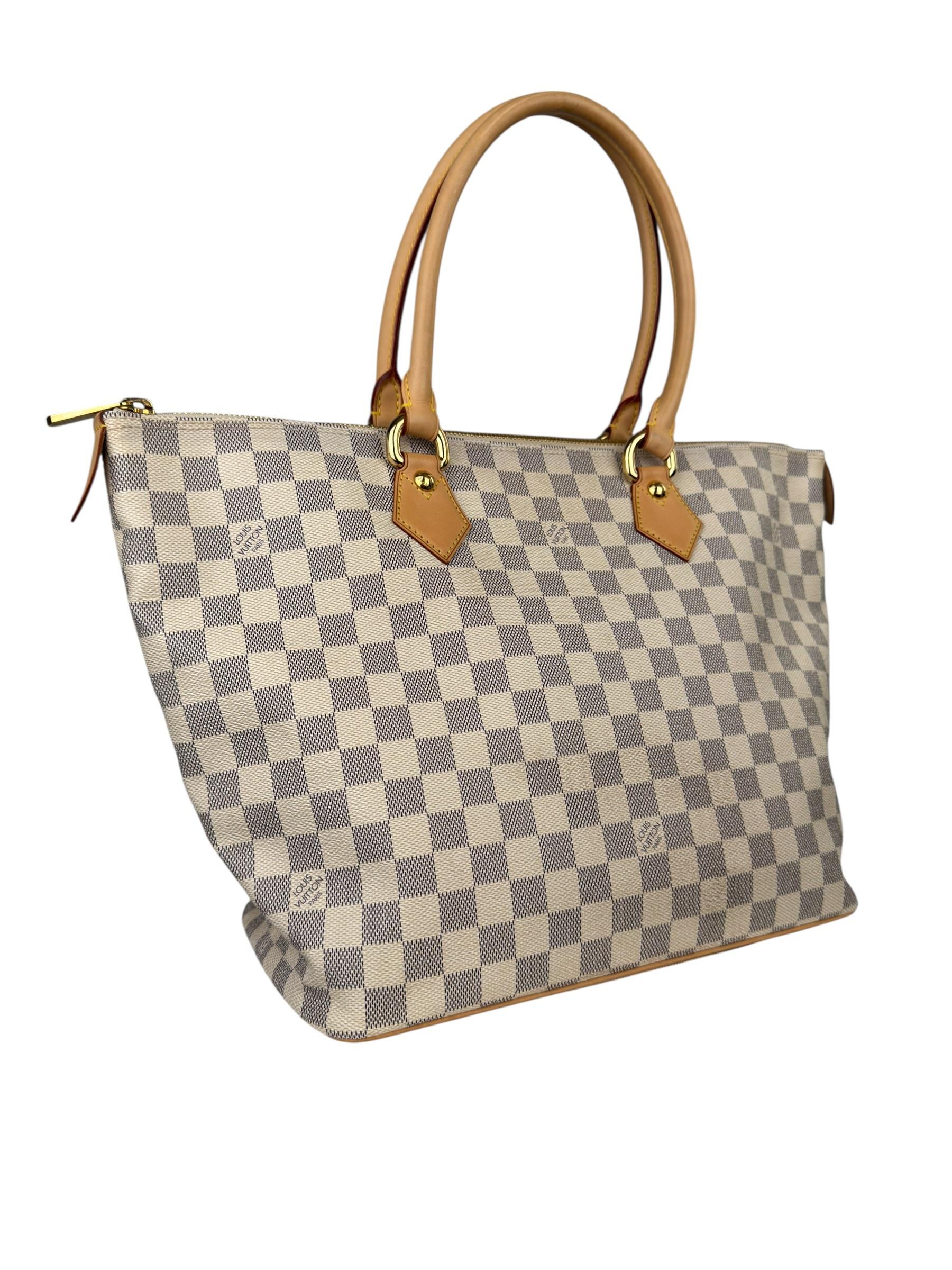 LOUIS VUITTON DAMIER AZUR SALEYA GM TOTE