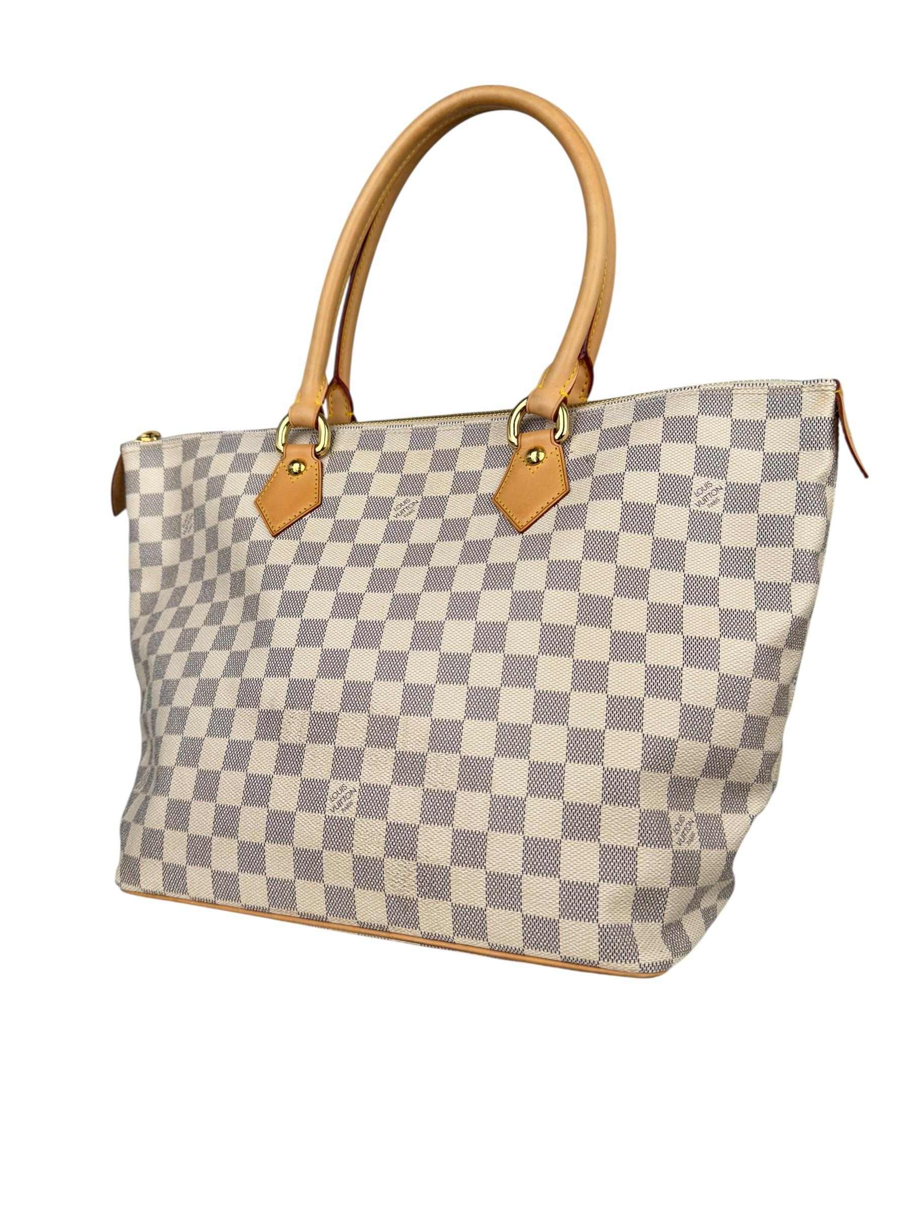 LOUIS VUITTON DAMIER AZUR SALEYA GM TOTE