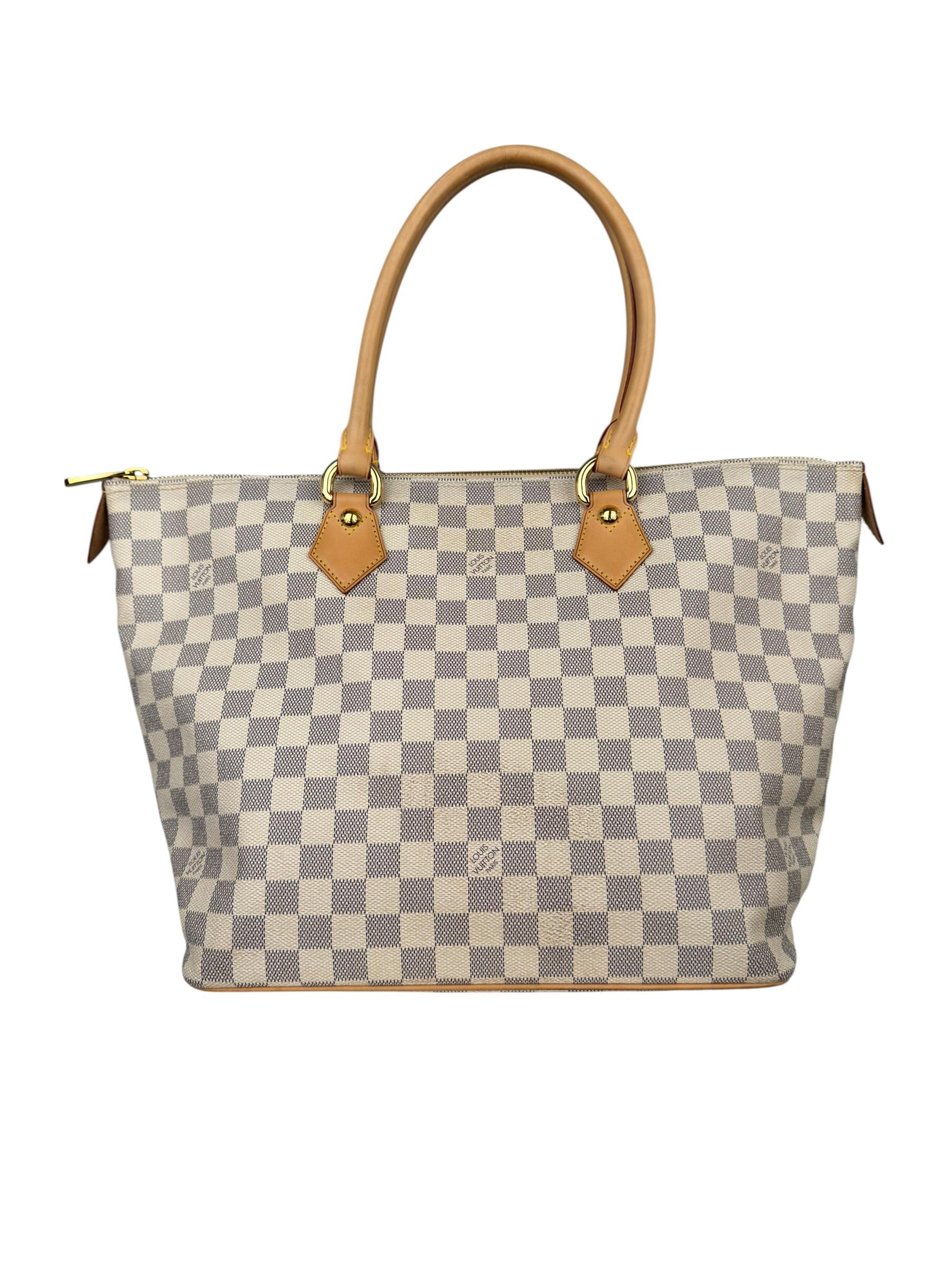 LOUIS VUITTON DAMIER AZUR SALEYA GM TOTE