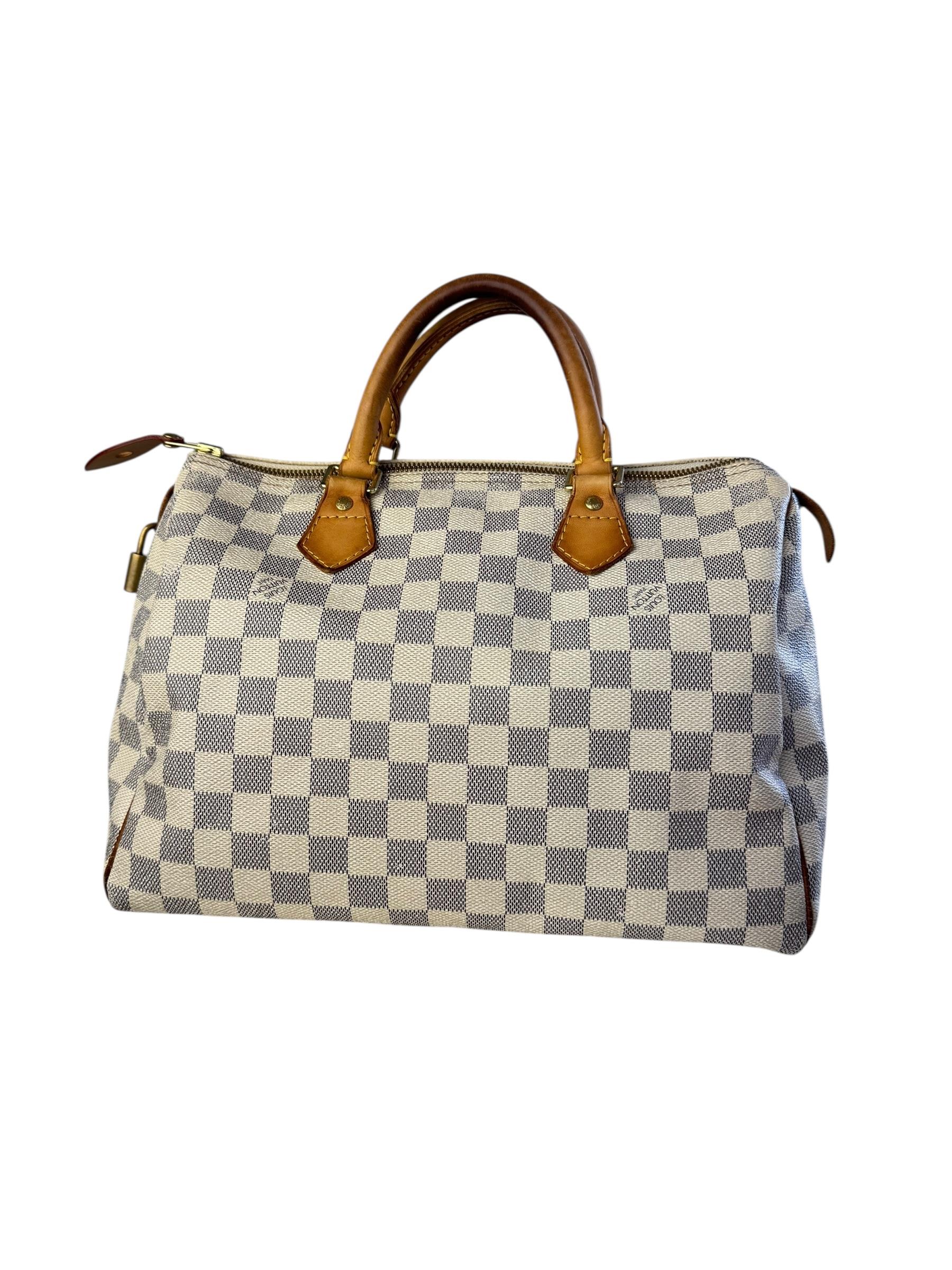 LOUIS VUITTON DAMIER AZUR SPEEDY 35