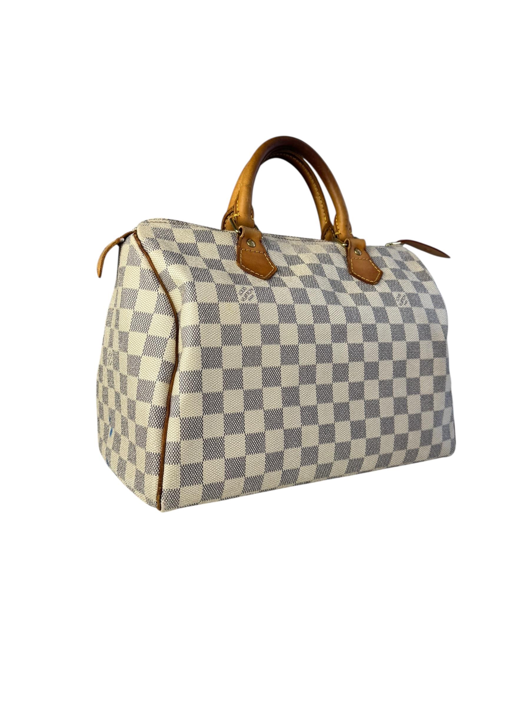 LOUIS VUITTON DAMIER AZUR SPEEDY 35