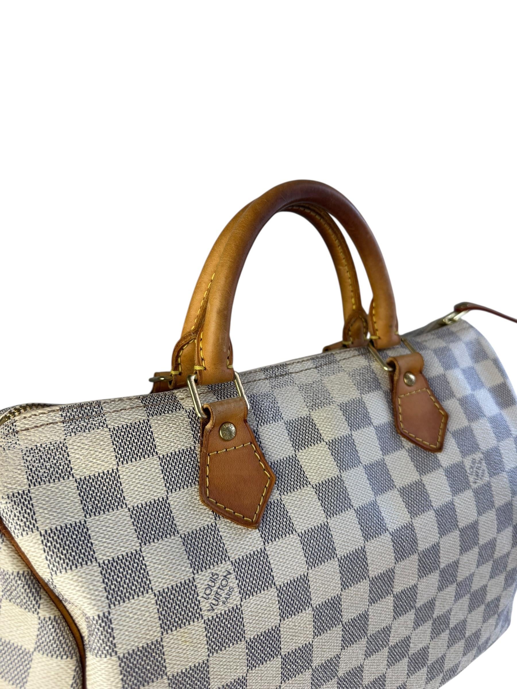 LOUIS VUITTON DAMIER AZUR SPEEDY 35
