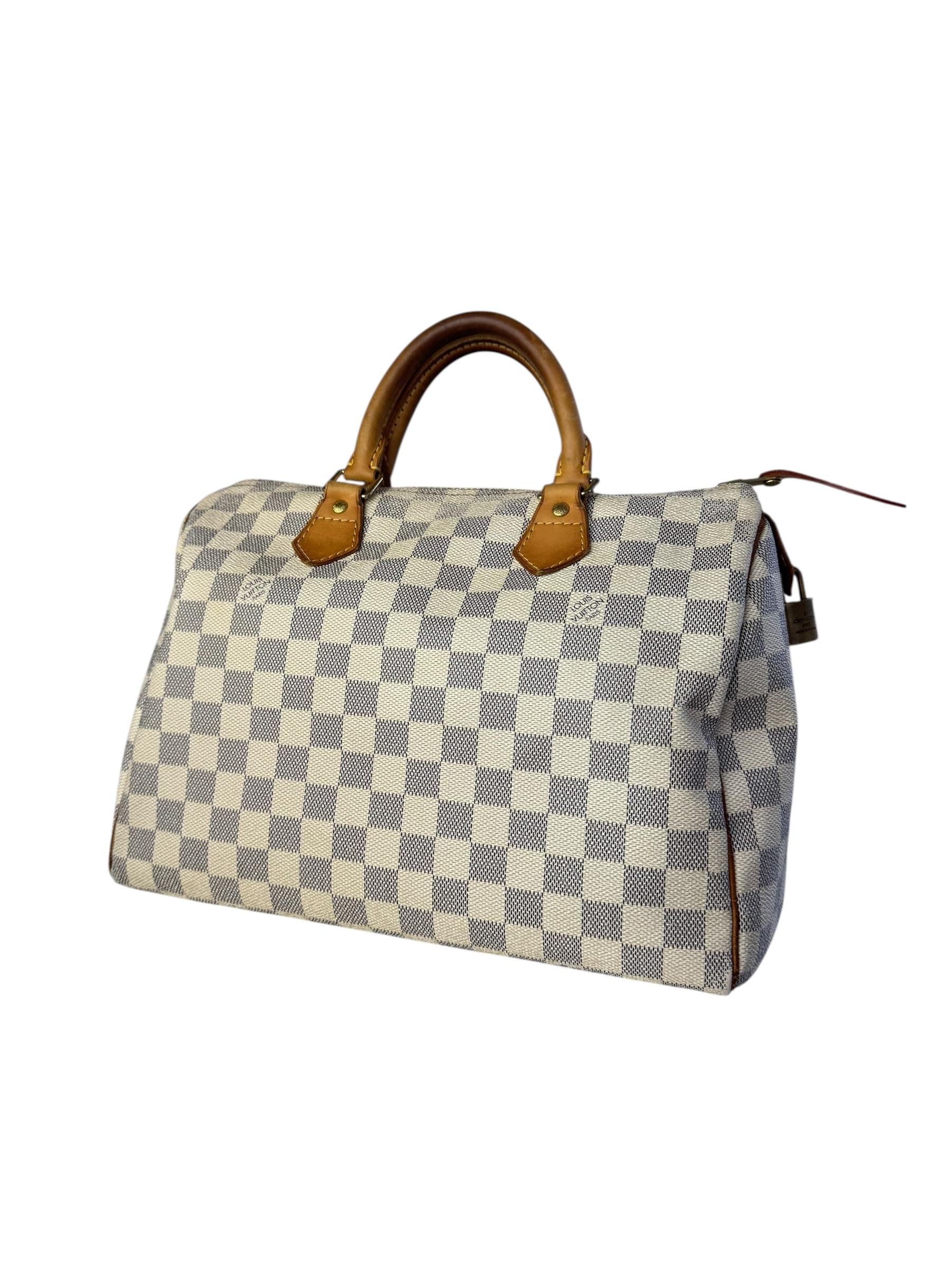 LOUIS VUITTON DAMIER AZUR SPEEDY 35