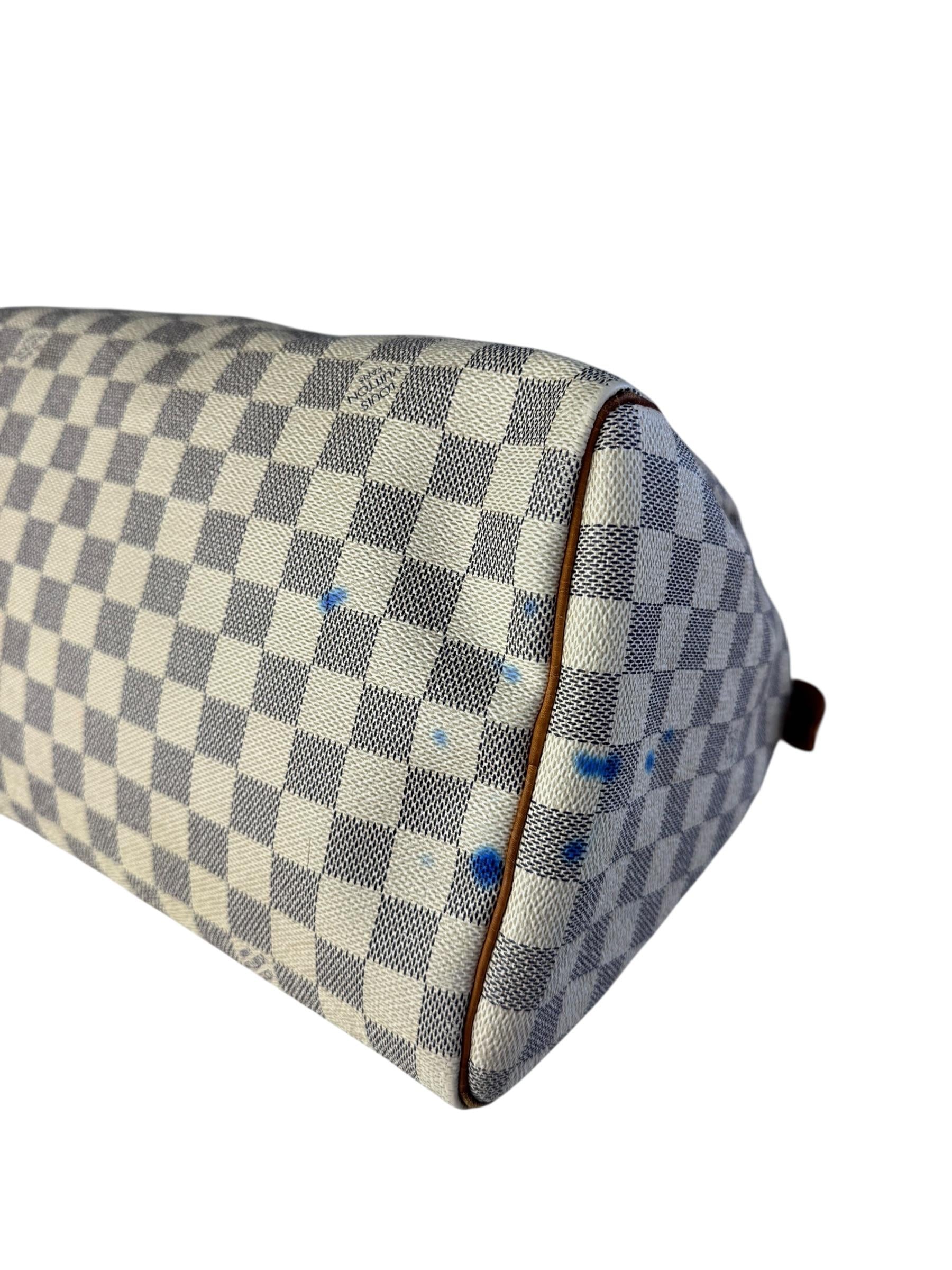 LOUIS VUITTON DAMIER AZUR SPEEDY 35