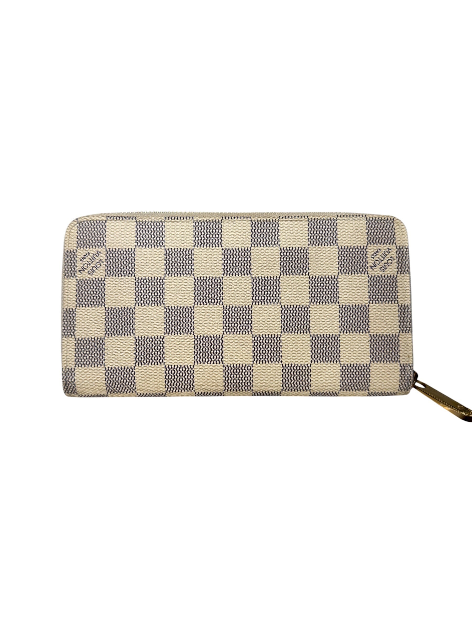 LOUIS VUITTON DAMIER AZUR ZIPPY WALLET