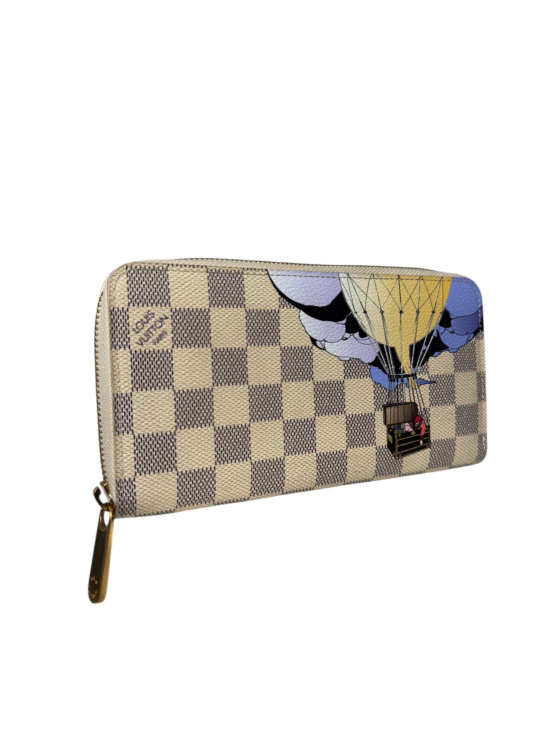 LOUIS VUITTON DAMIER AZUR ZIPPY WALLET