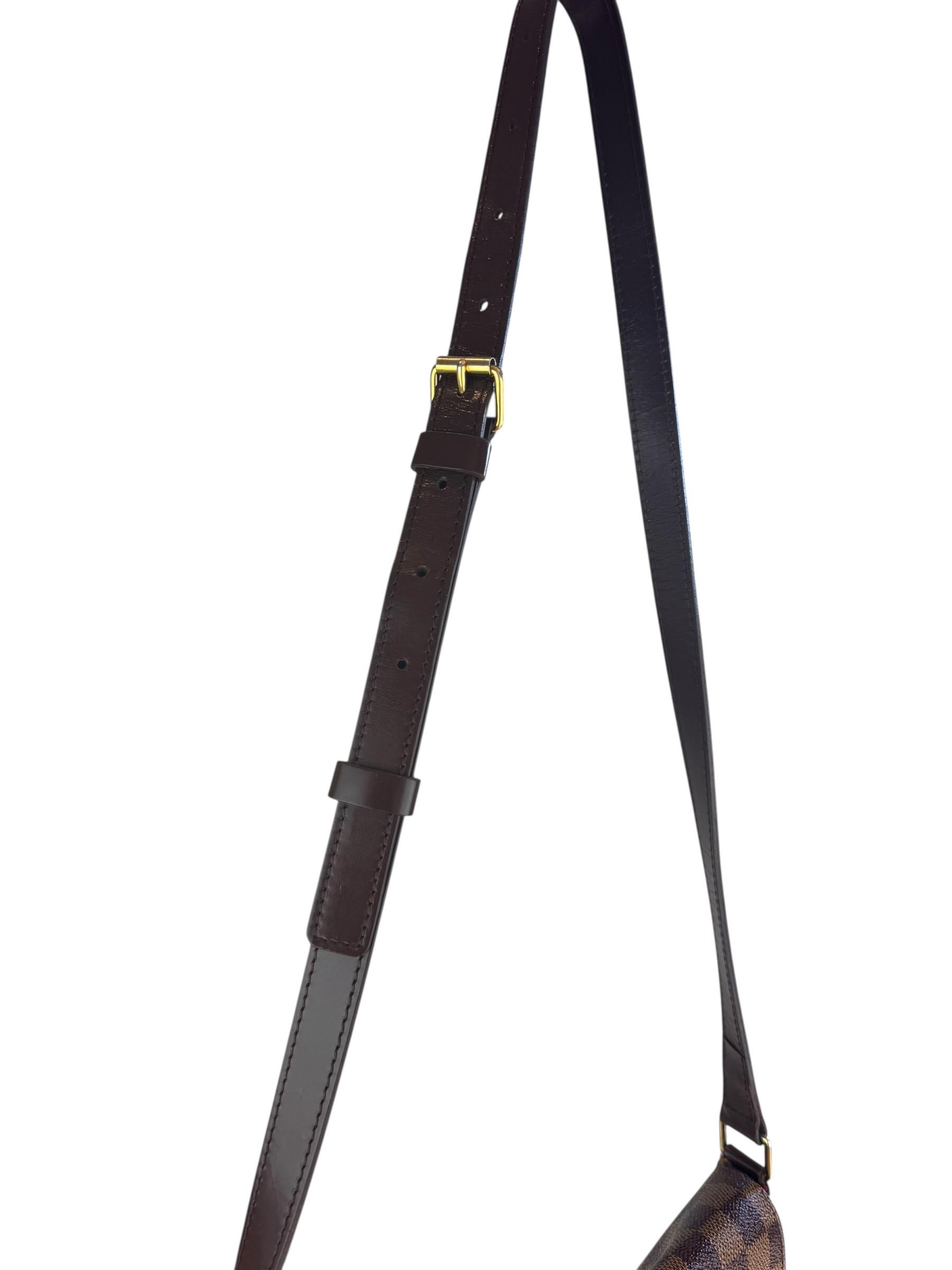 LOUIS VUITTON DAMIER EBENE MUSETTE BAG