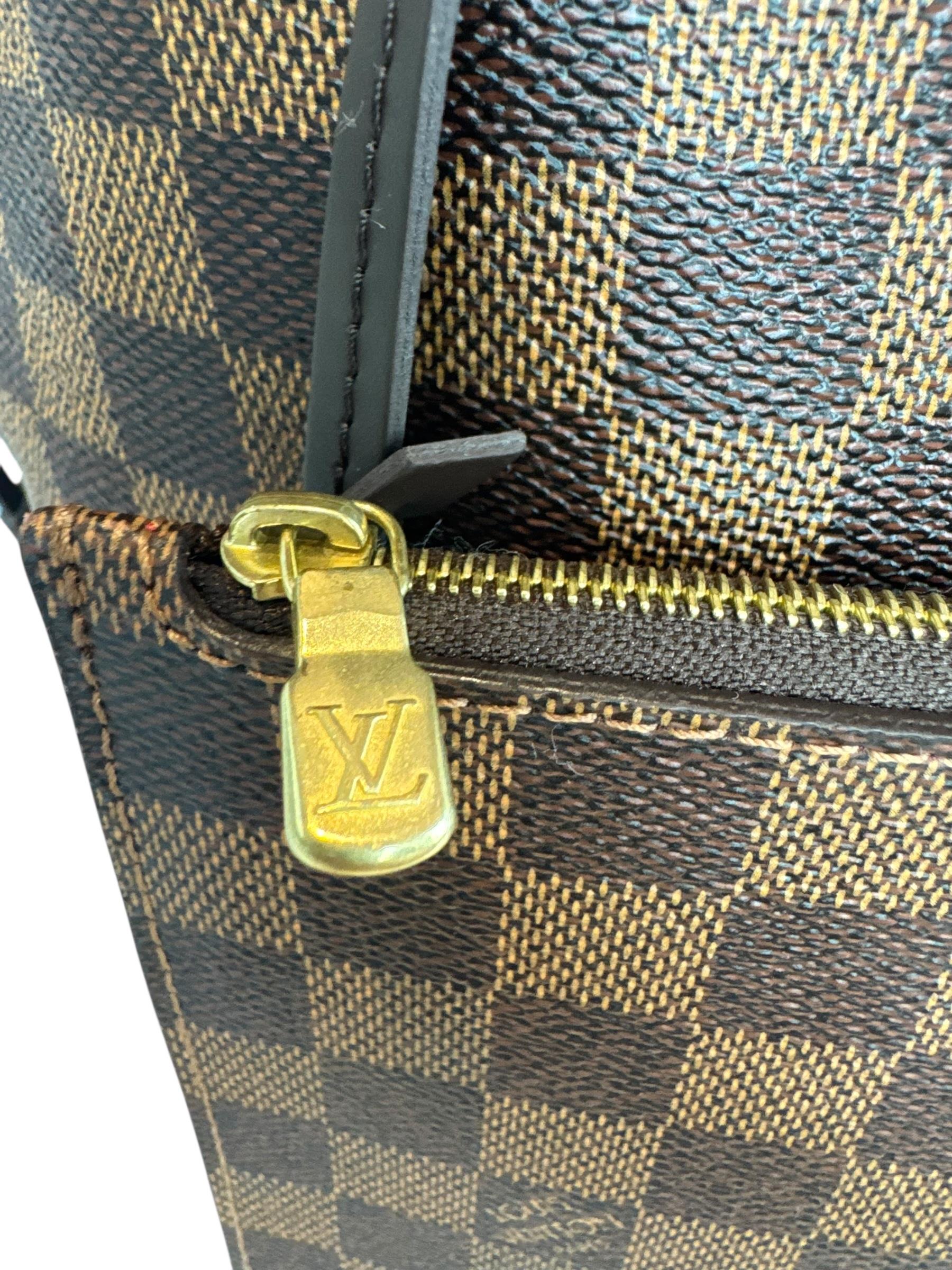 LOUIS VUITTON DAMIER EBENE NEVERFULL BAG