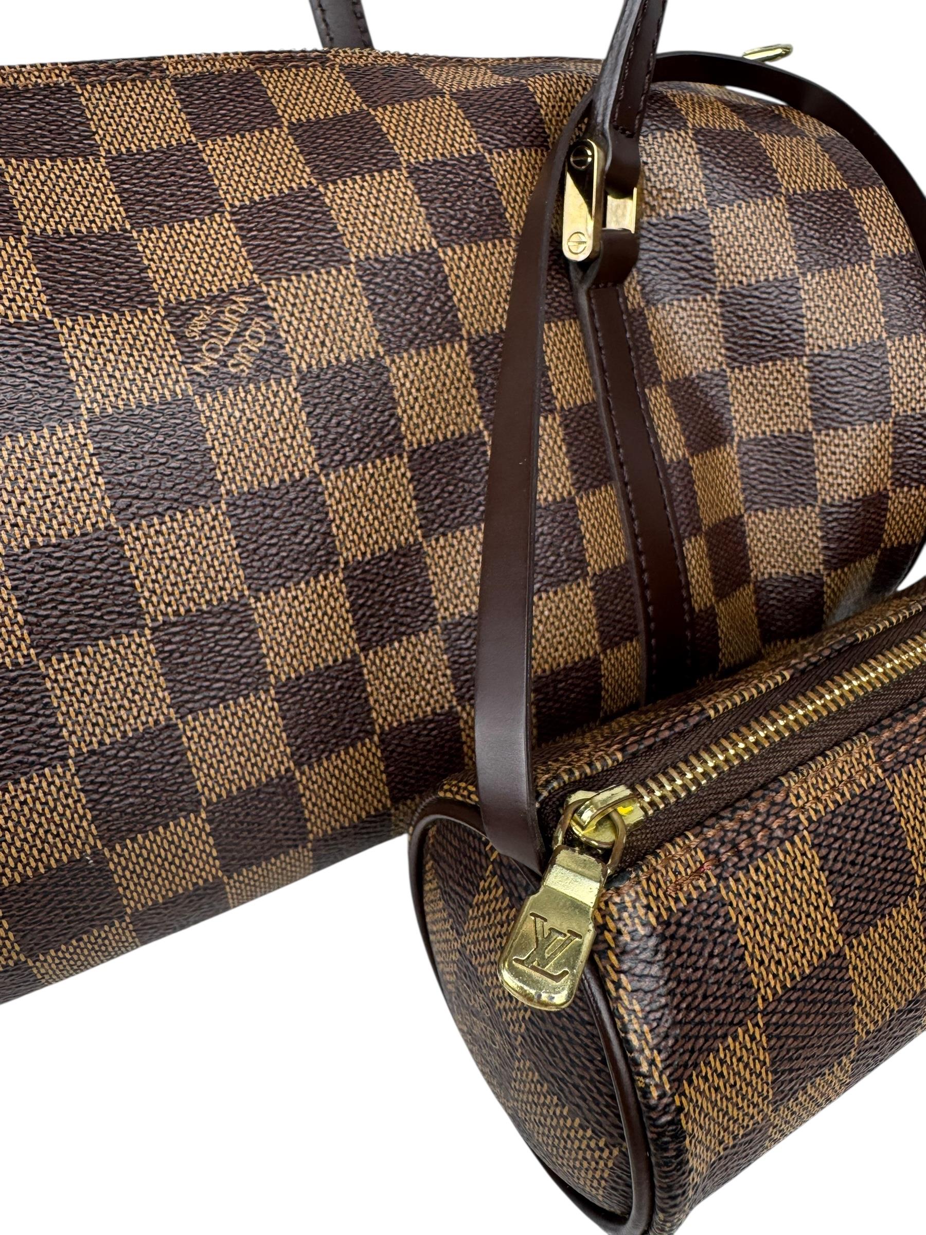 LOUIS VUITTON DAMIER EBENE PAPILLION 30