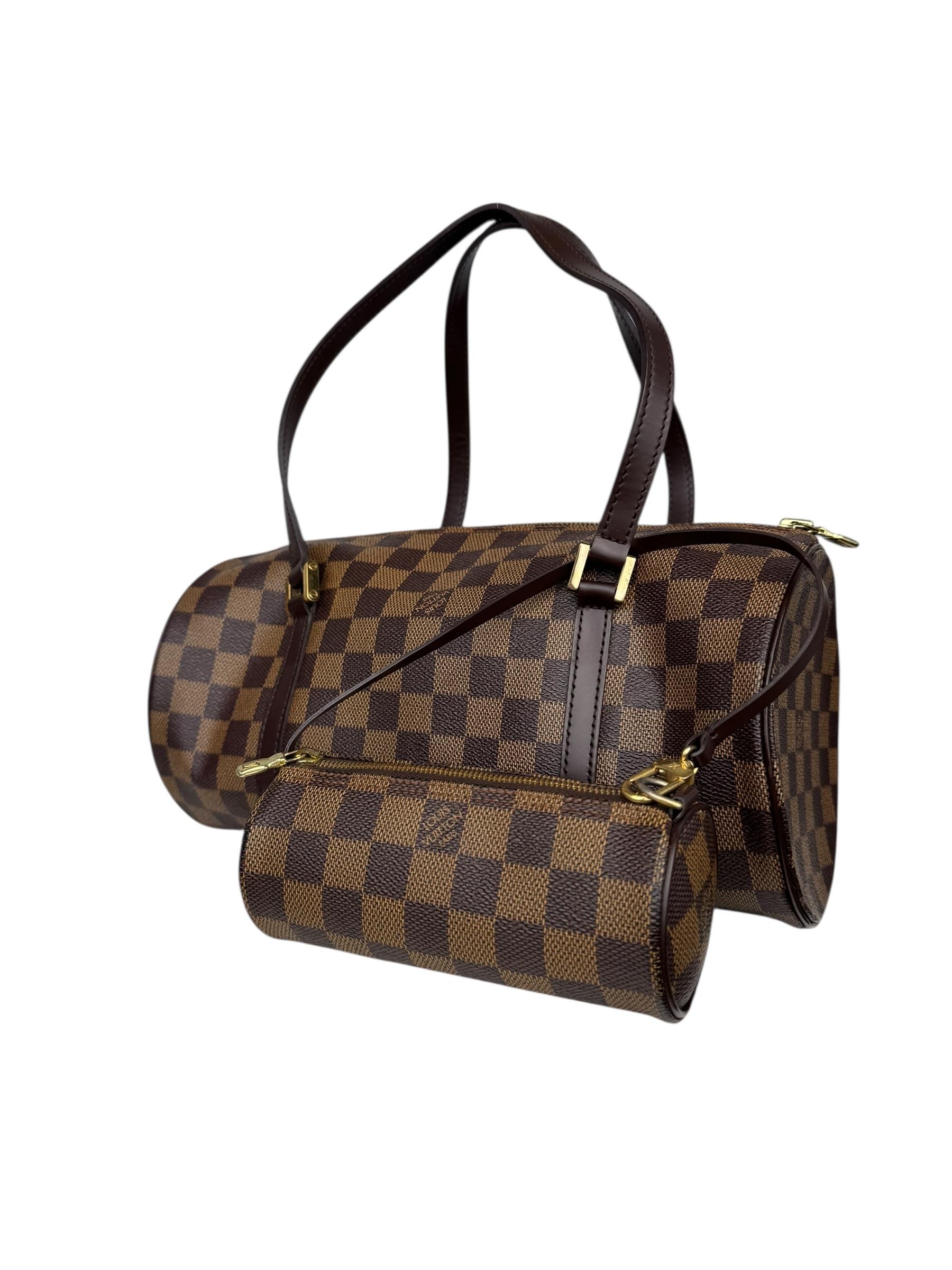 LOUIS VUITTON DAMIER EBENE PAPILLION 30