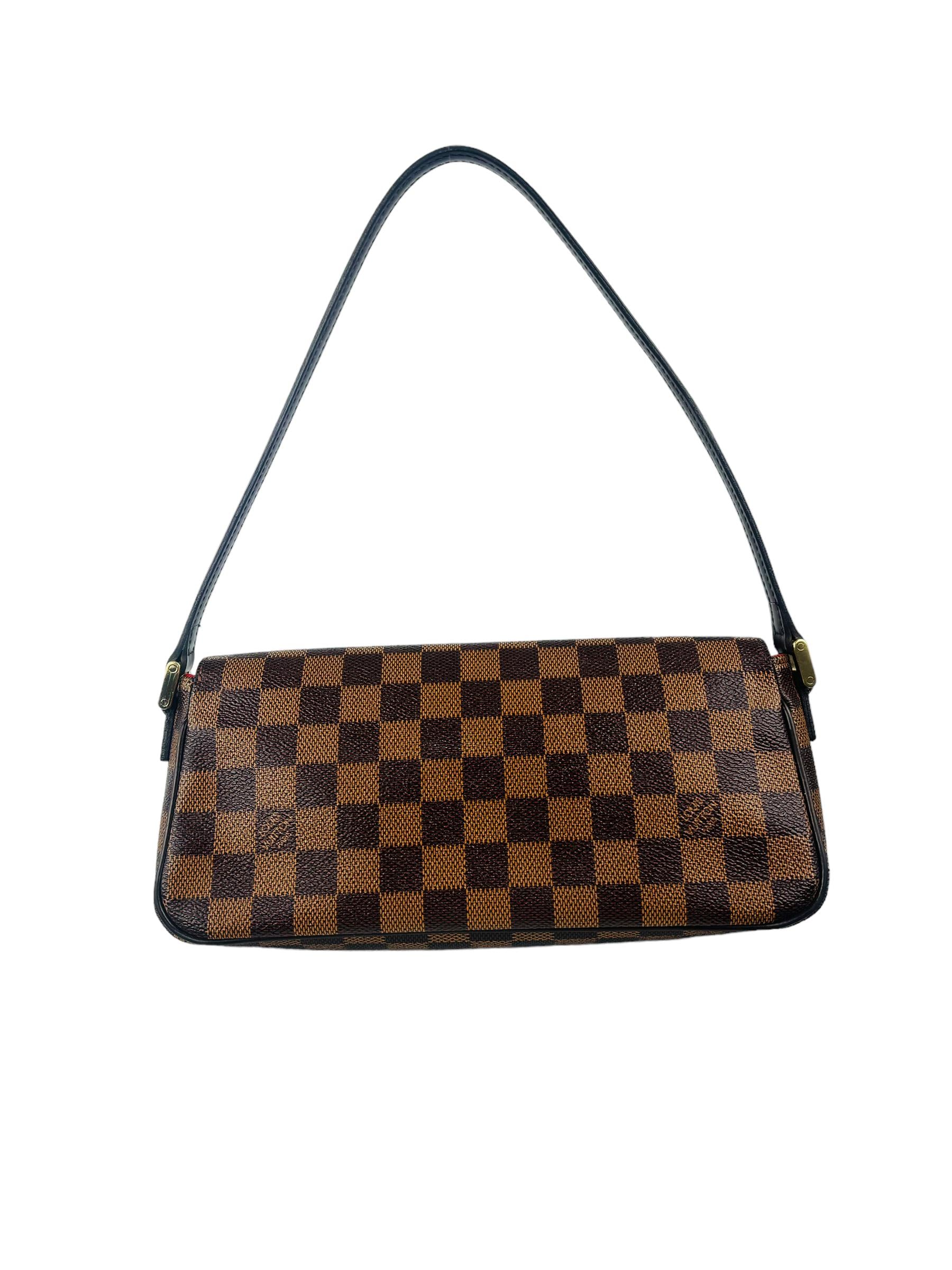 LOUIS VUITTON DAMIER EBENE RECOLETA 