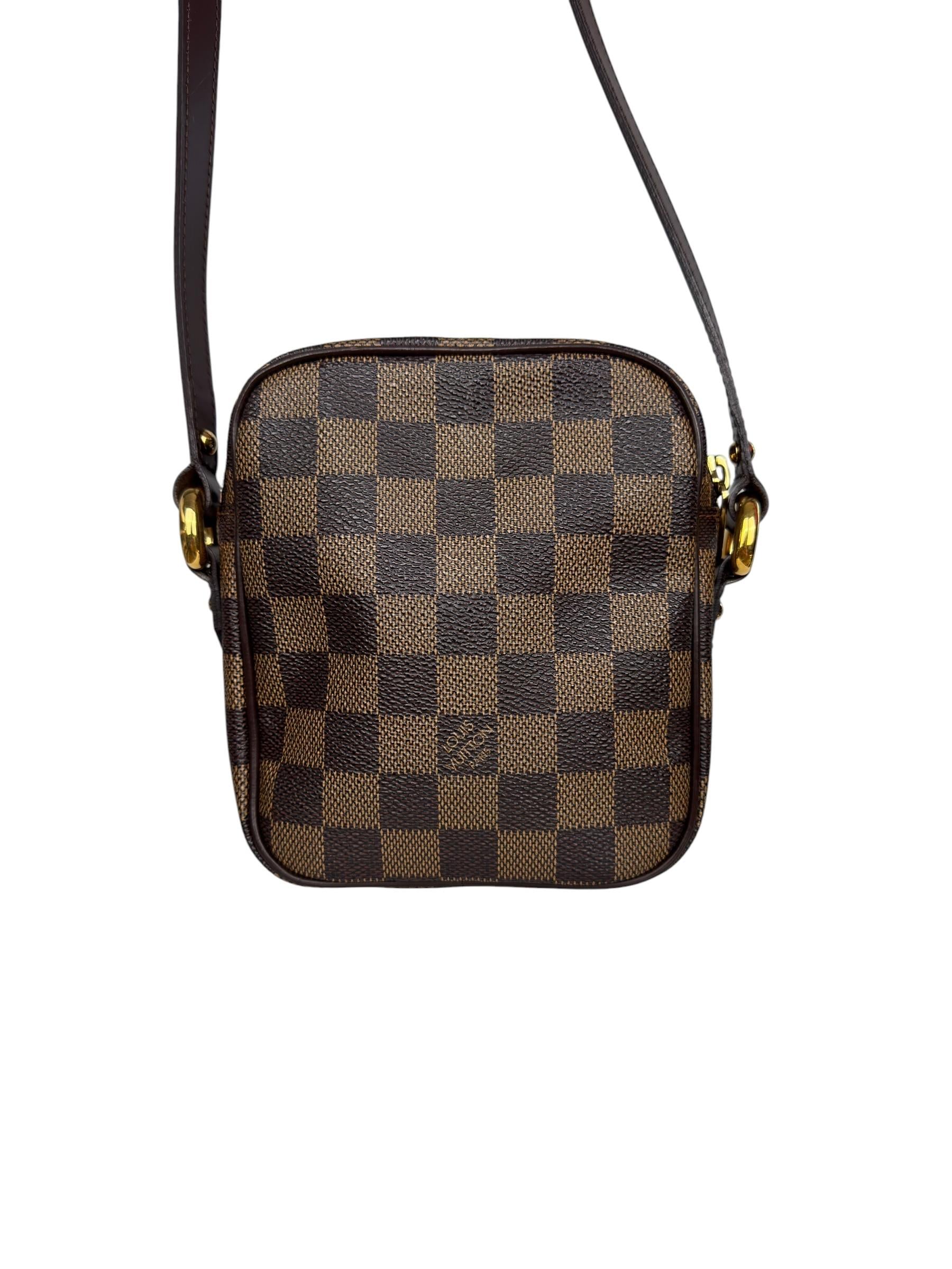 LOUIS VUITTON DAMIER EBENE RIFT CROSSBODY BAG