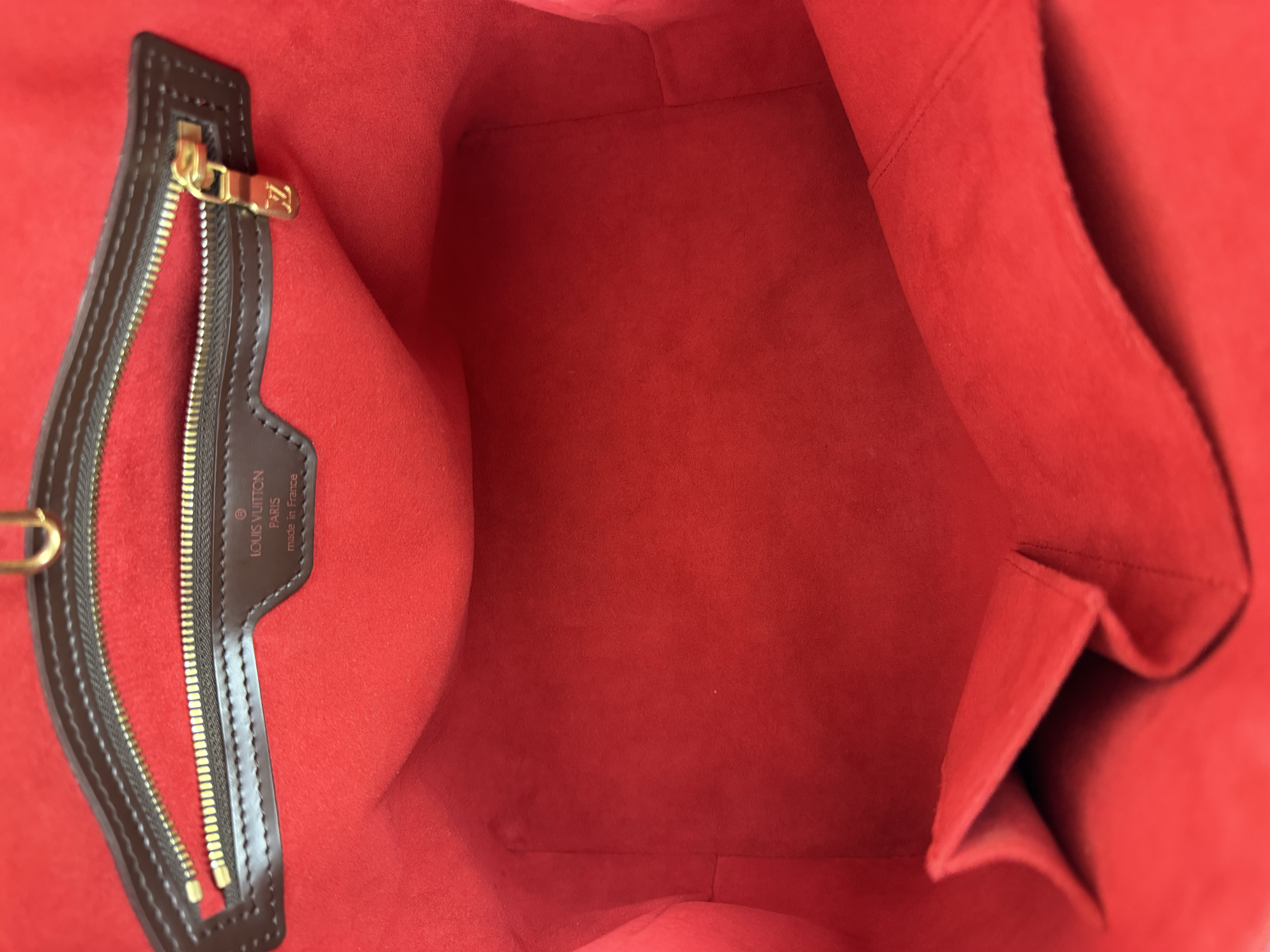 LOUIS VUITTON DAMIER EBENE SHOULDER BAG 