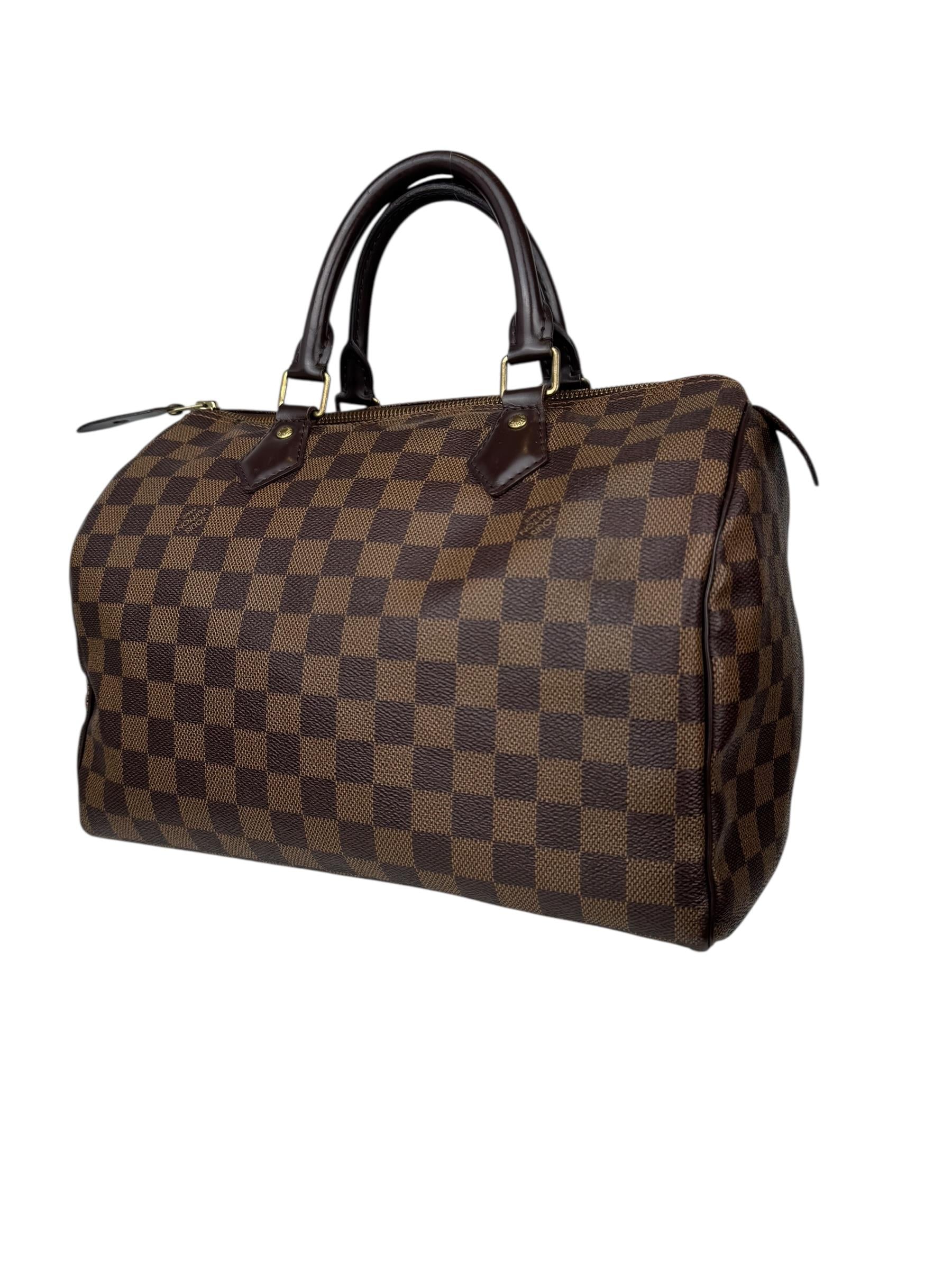 LOUIS VUITTON DAMIER EBENE SPEEDY 30