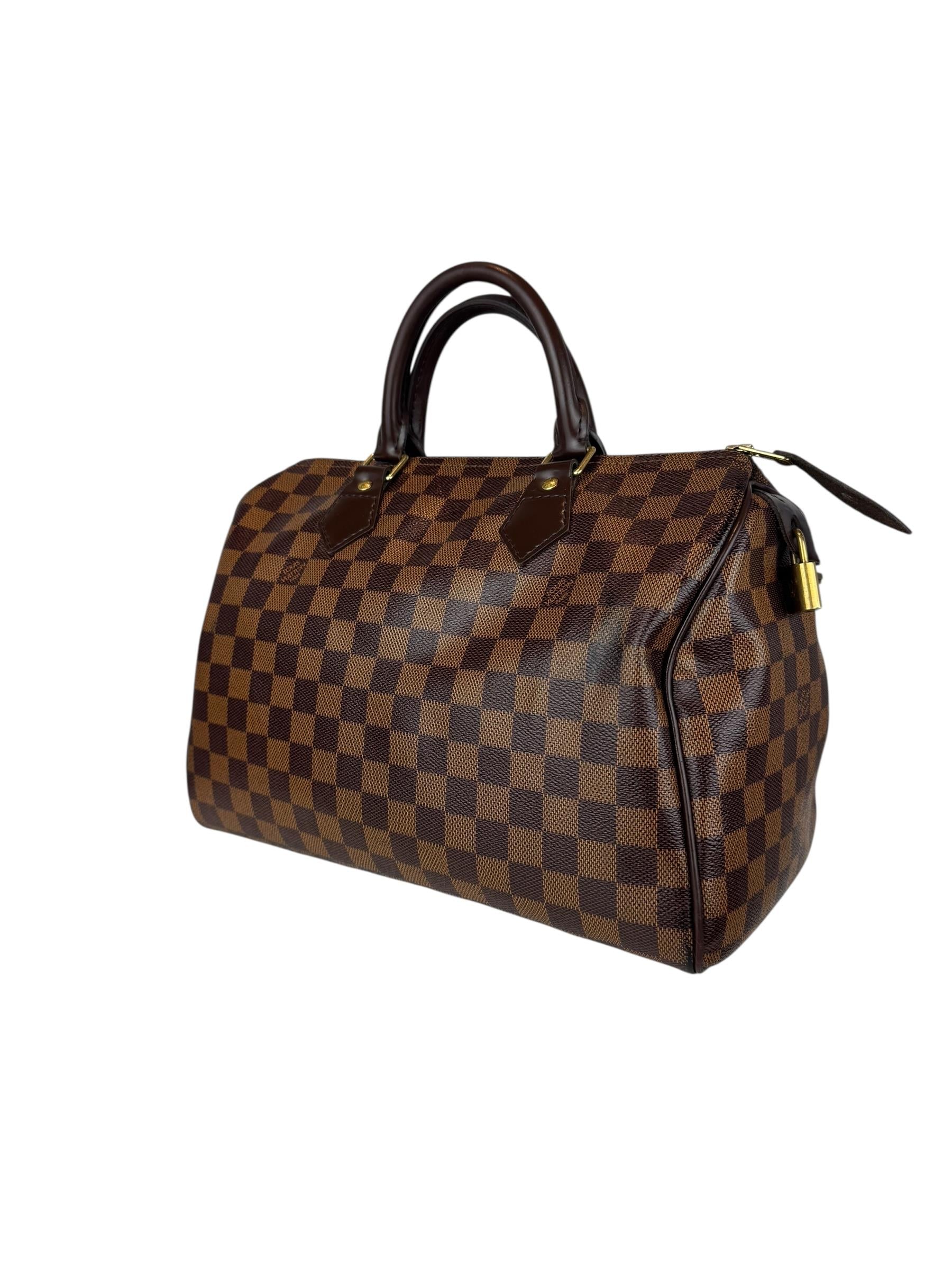 LOUIS VUITTON DAMIER EBENE SPEEDY 30