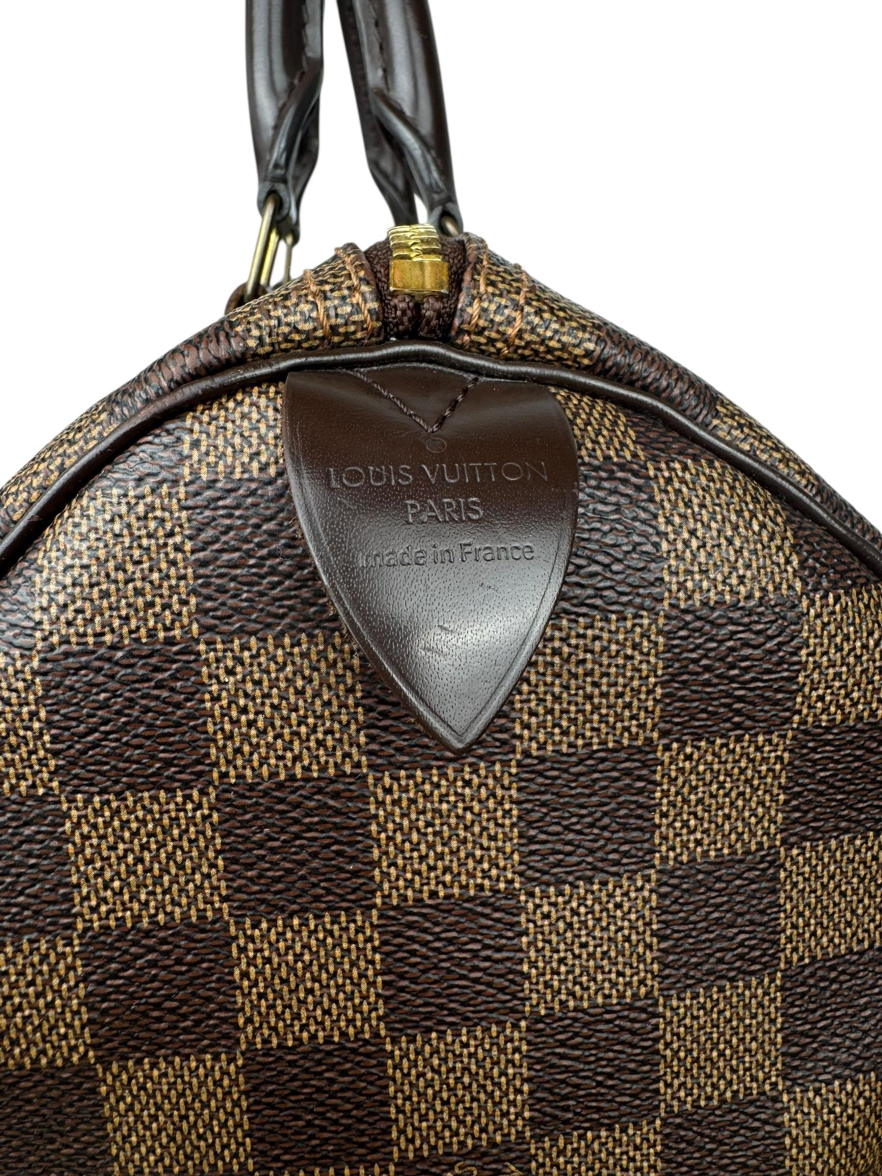 LOUIS VUITTON DAMIER EBENE SPEEDY 30