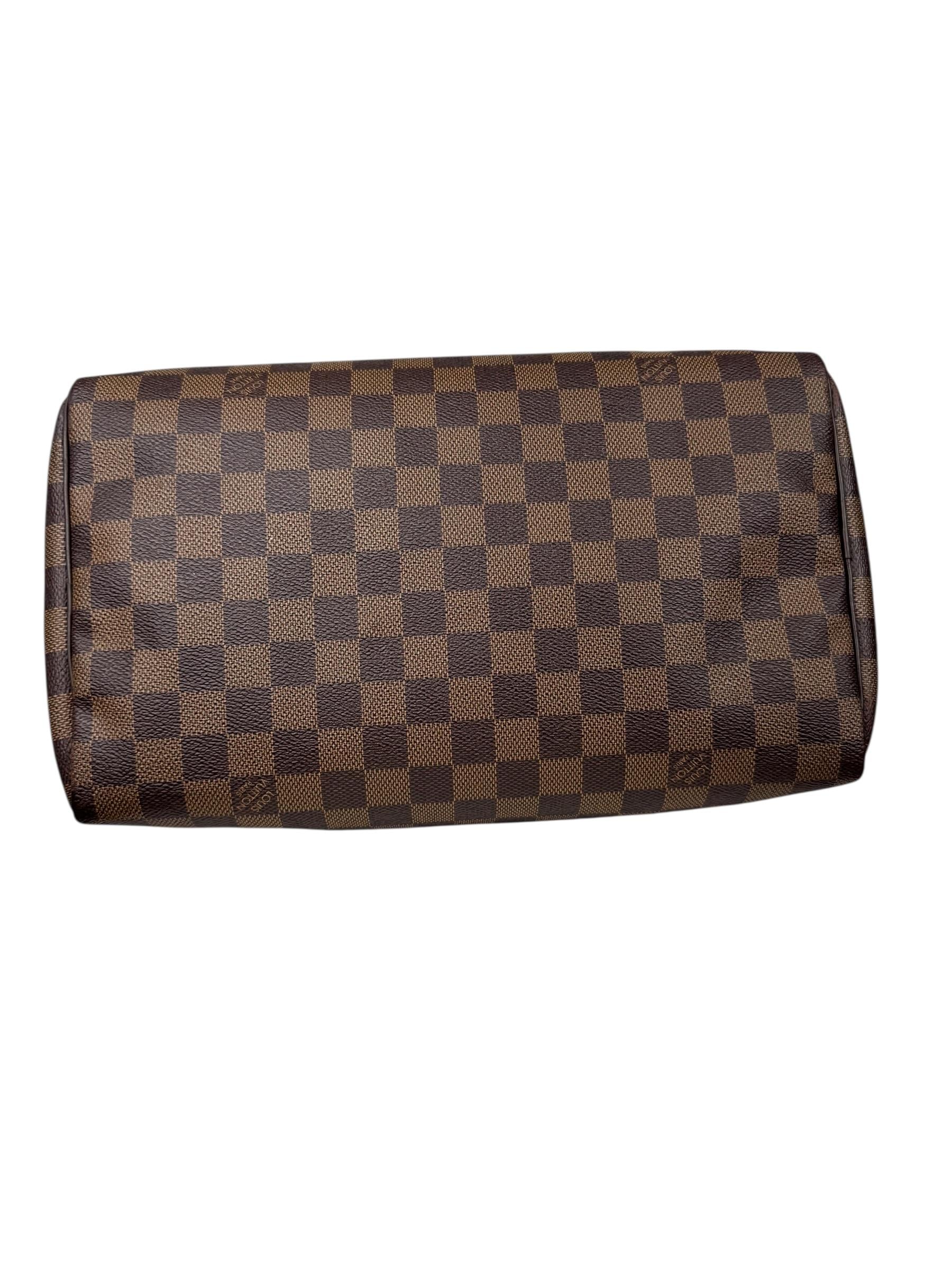 LOUIS VUITTON DAMIER EBENE SPEEDY 30