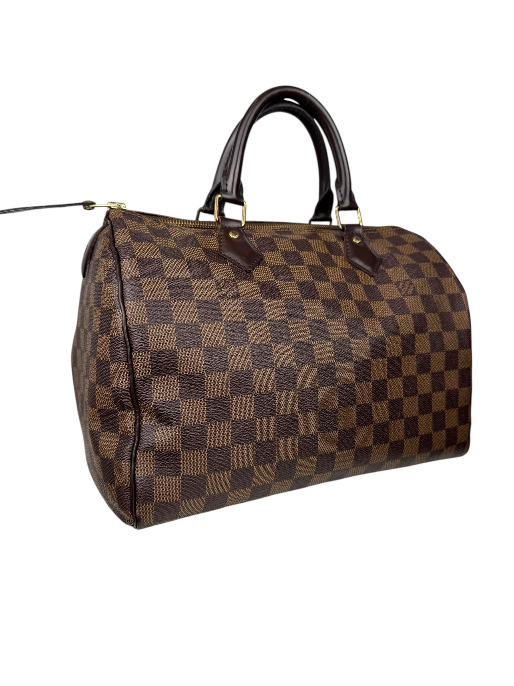 LOUIS VUITTON DAMIER EBENE SPEEDY 30