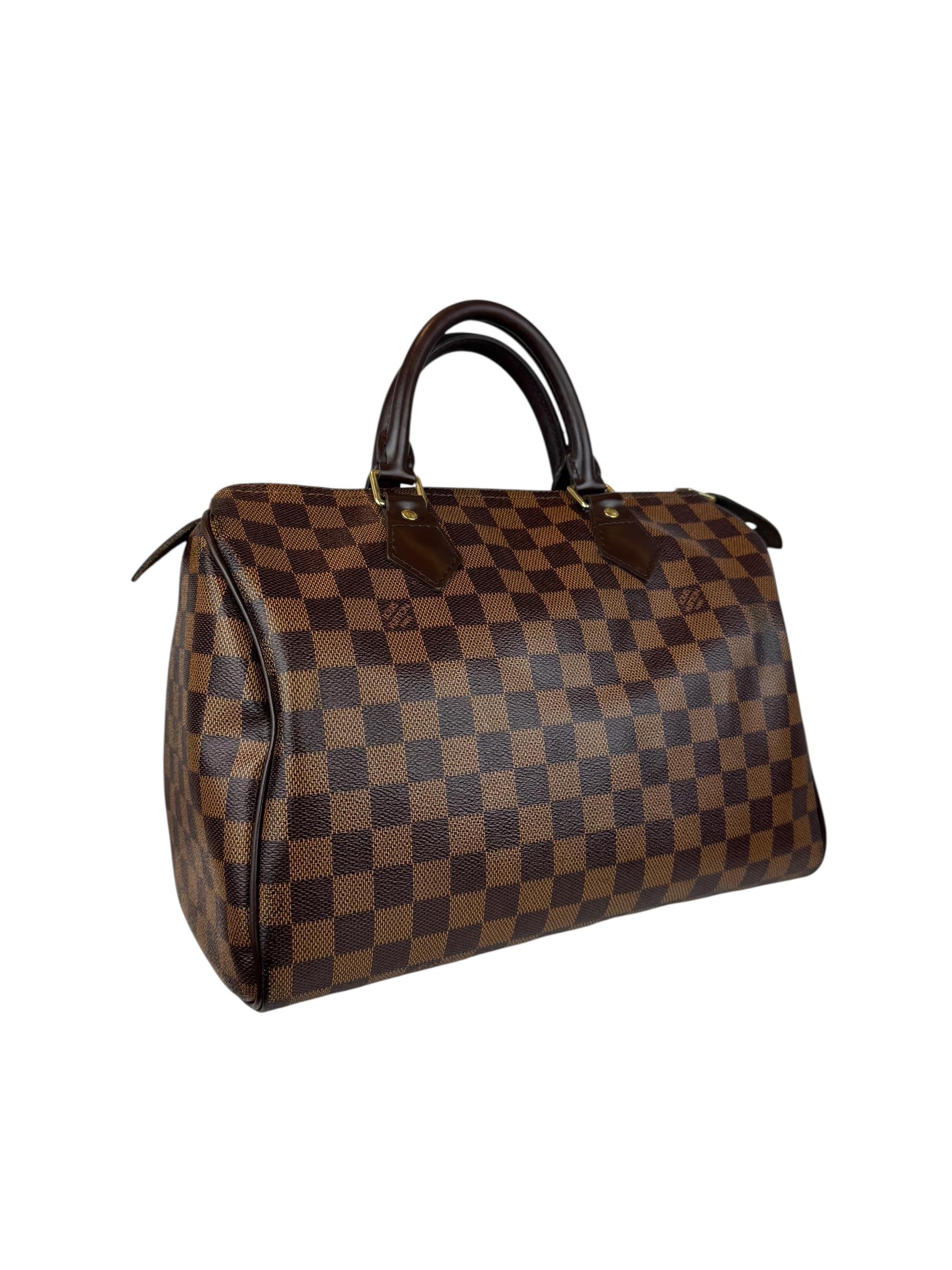 LOUIS VUITTON DAMIER EBENE SPEEDY 30