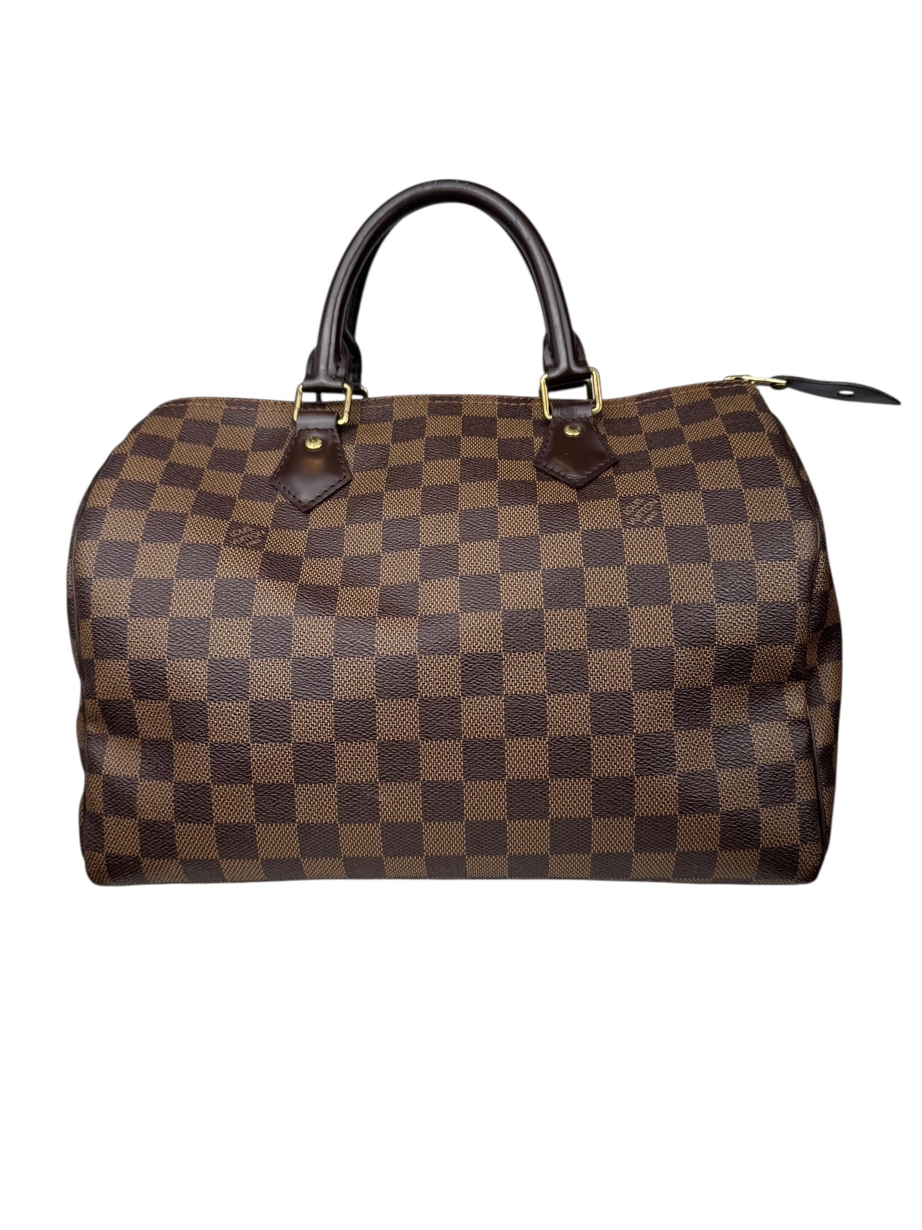LOUIS VUITTON DAMIER EBENE SPEEDY 30