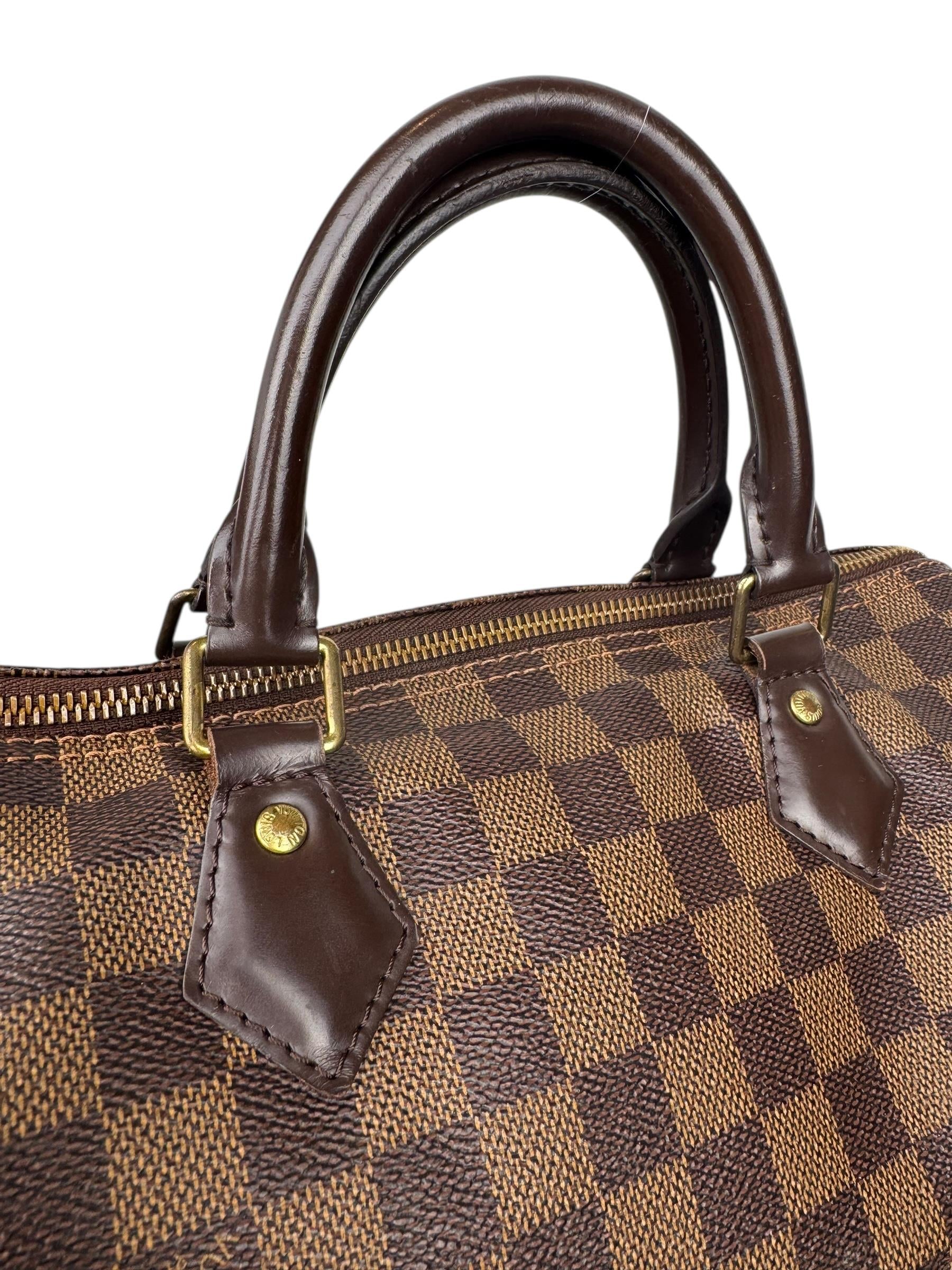 LOUIS VUITTON DAMIER EBENE SPEEDY 30