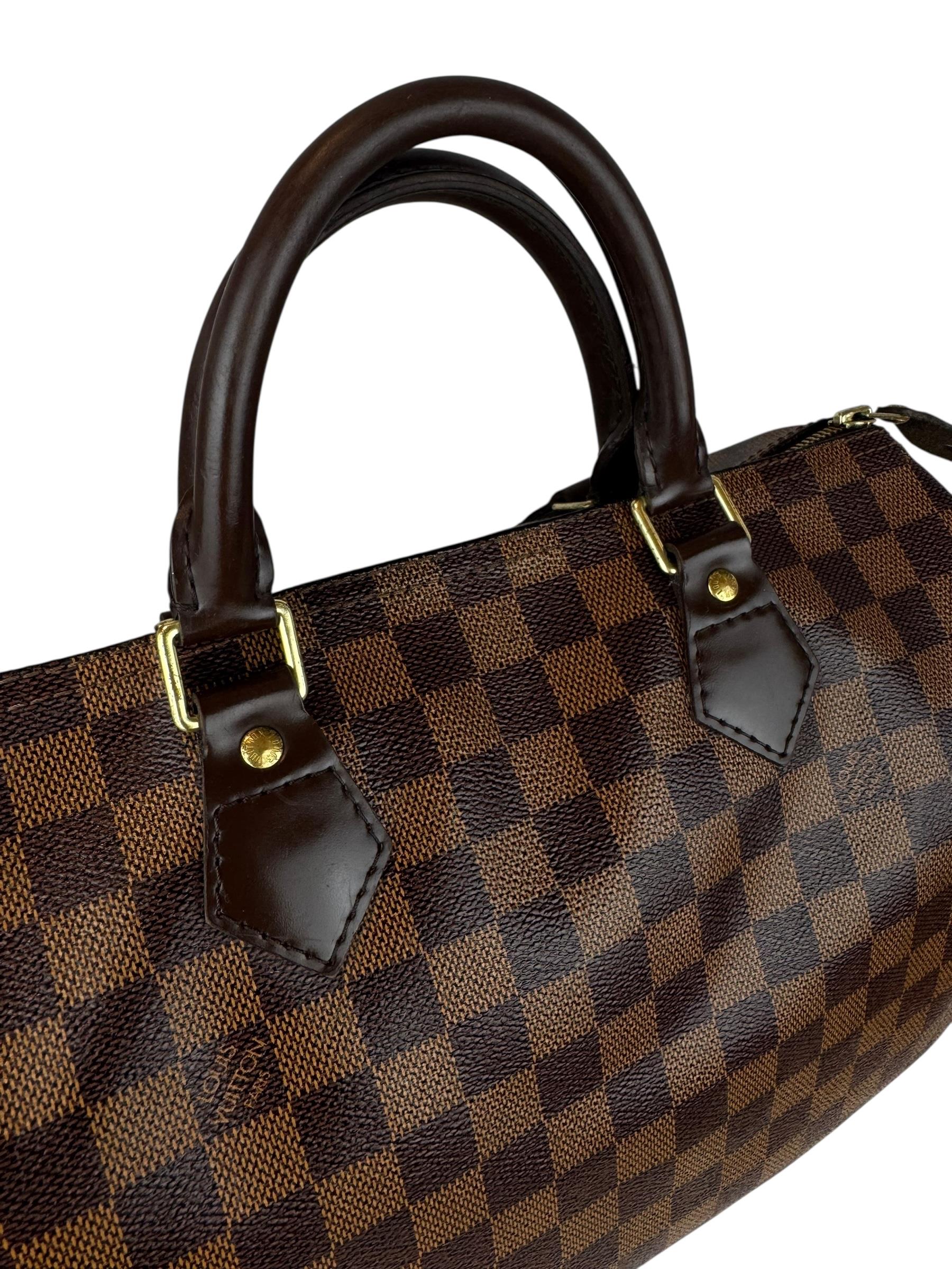 LOUIS VUITTON DAMIER EBENE SPEEDY 30