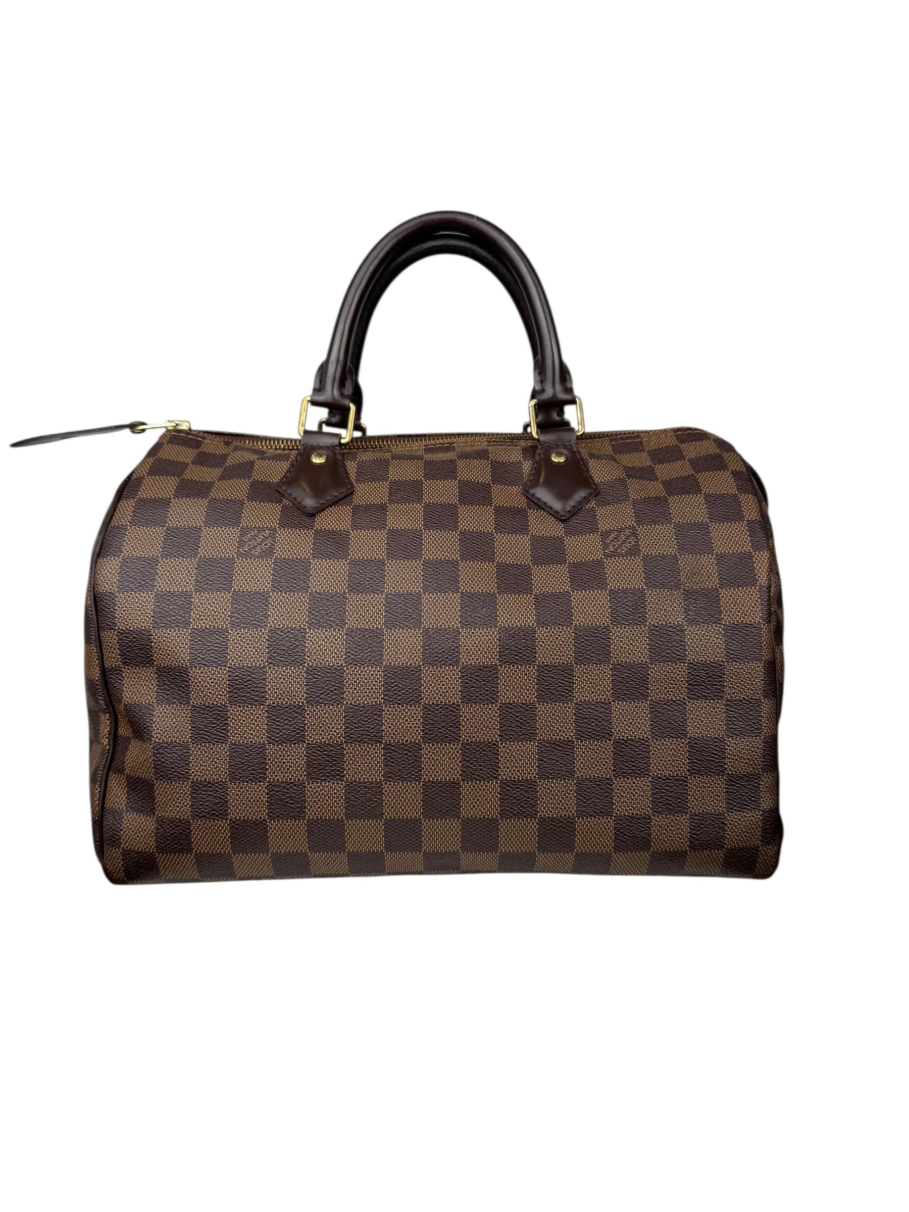 LOUIS VUITTON DAMIER EBENE SPEEDY 30