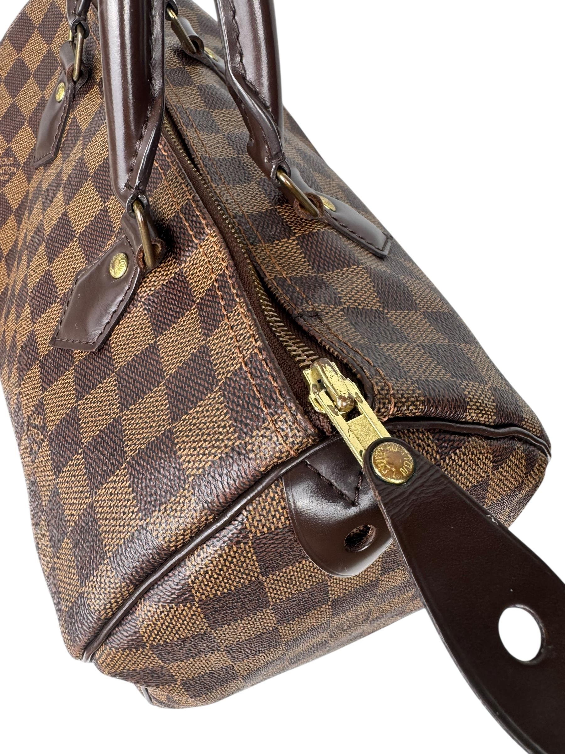 LOUIS VUITTON DAMIER EBENE SPEEDY 30