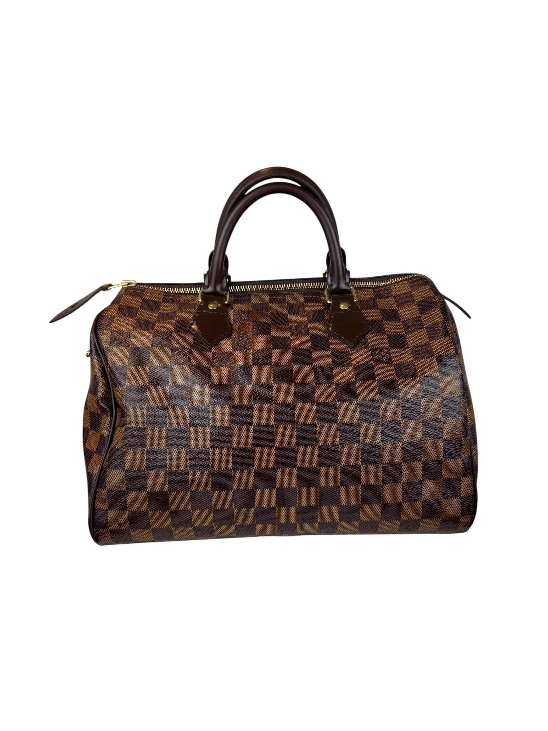 LOUIS VUITTON DAMIER EBENE SPEEDY 30