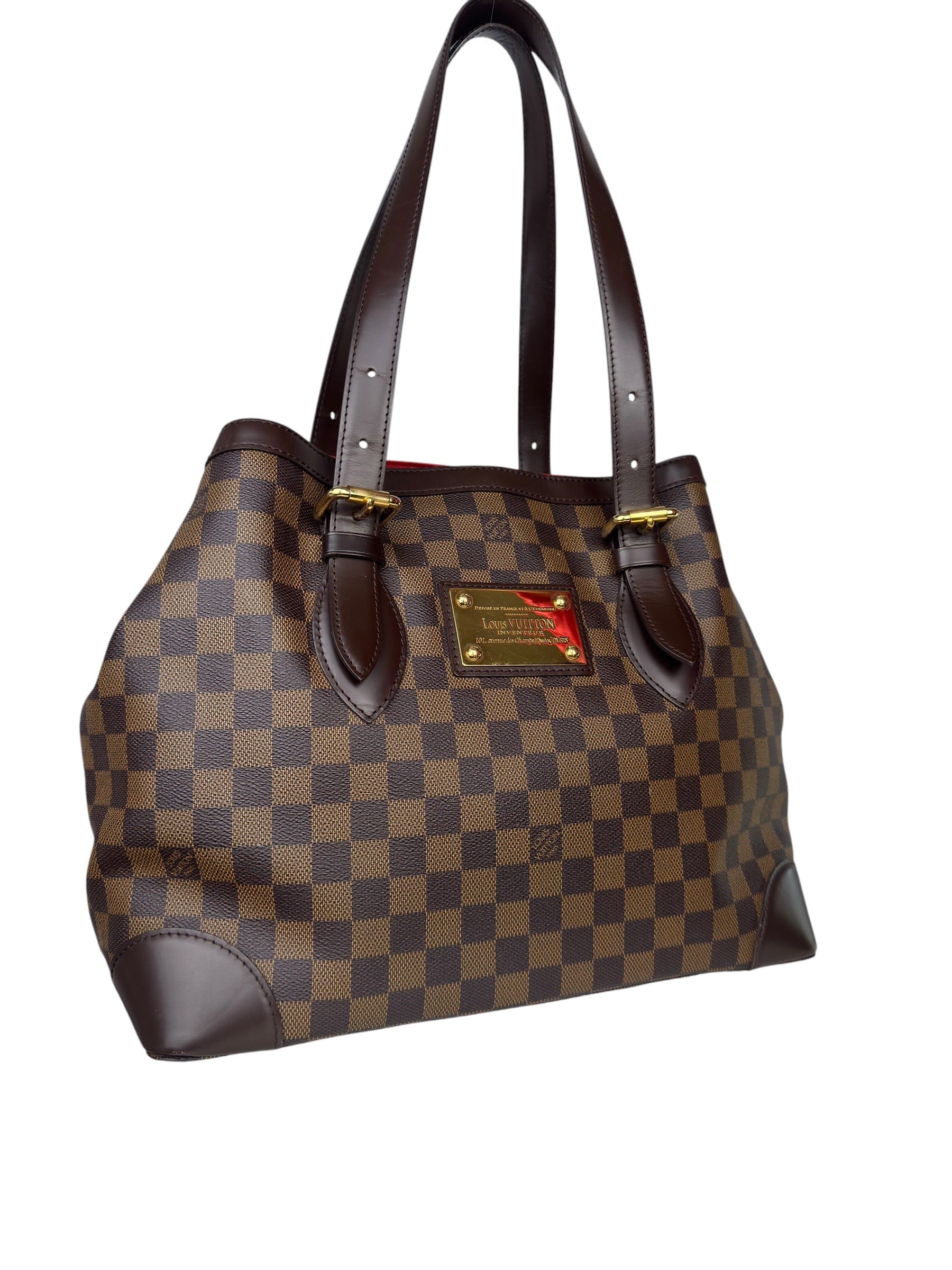 LOUIS VUITTON DAMIER EBENE TOTE BAG