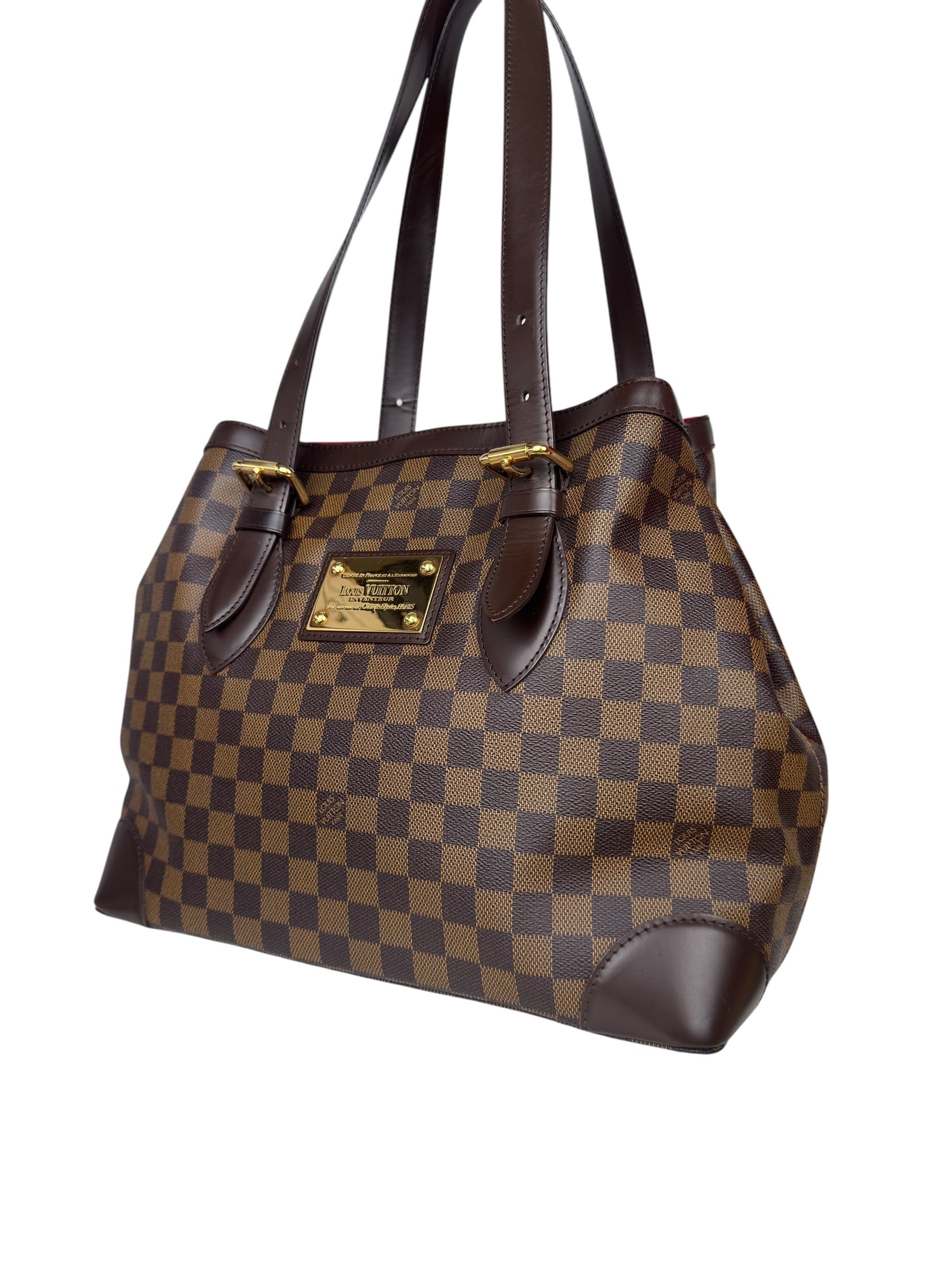 LOUIS VUITTON DAMIER EBENE TOTE BAG
