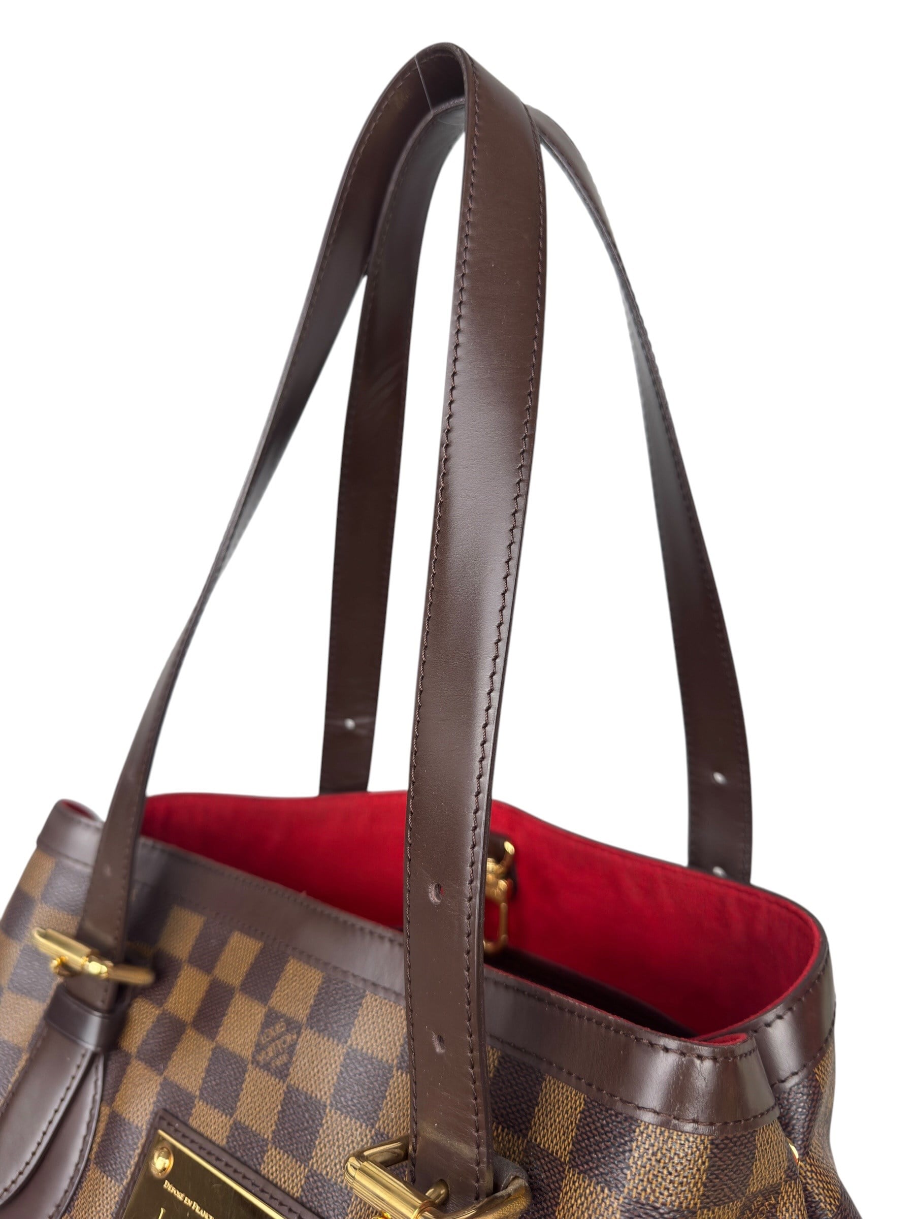 LOUIS VUITTON DAMIER EBENE TOTE BAG