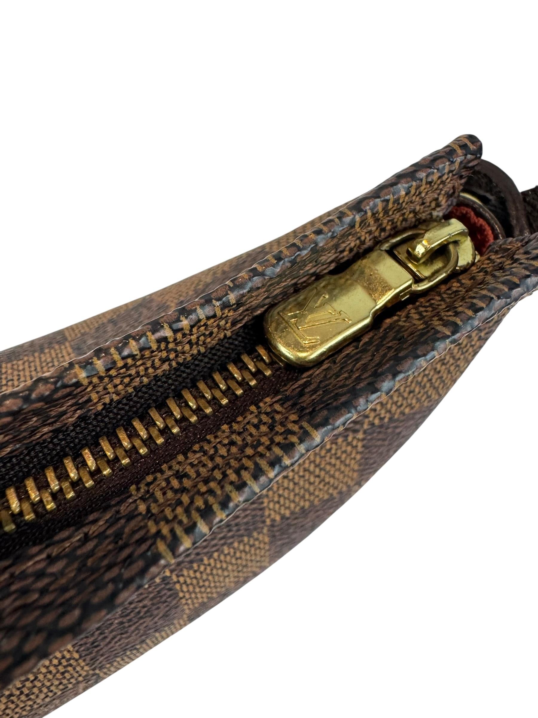 LOUIS VUITTON DAMIER EBENE TROUSSE POCHETTE 