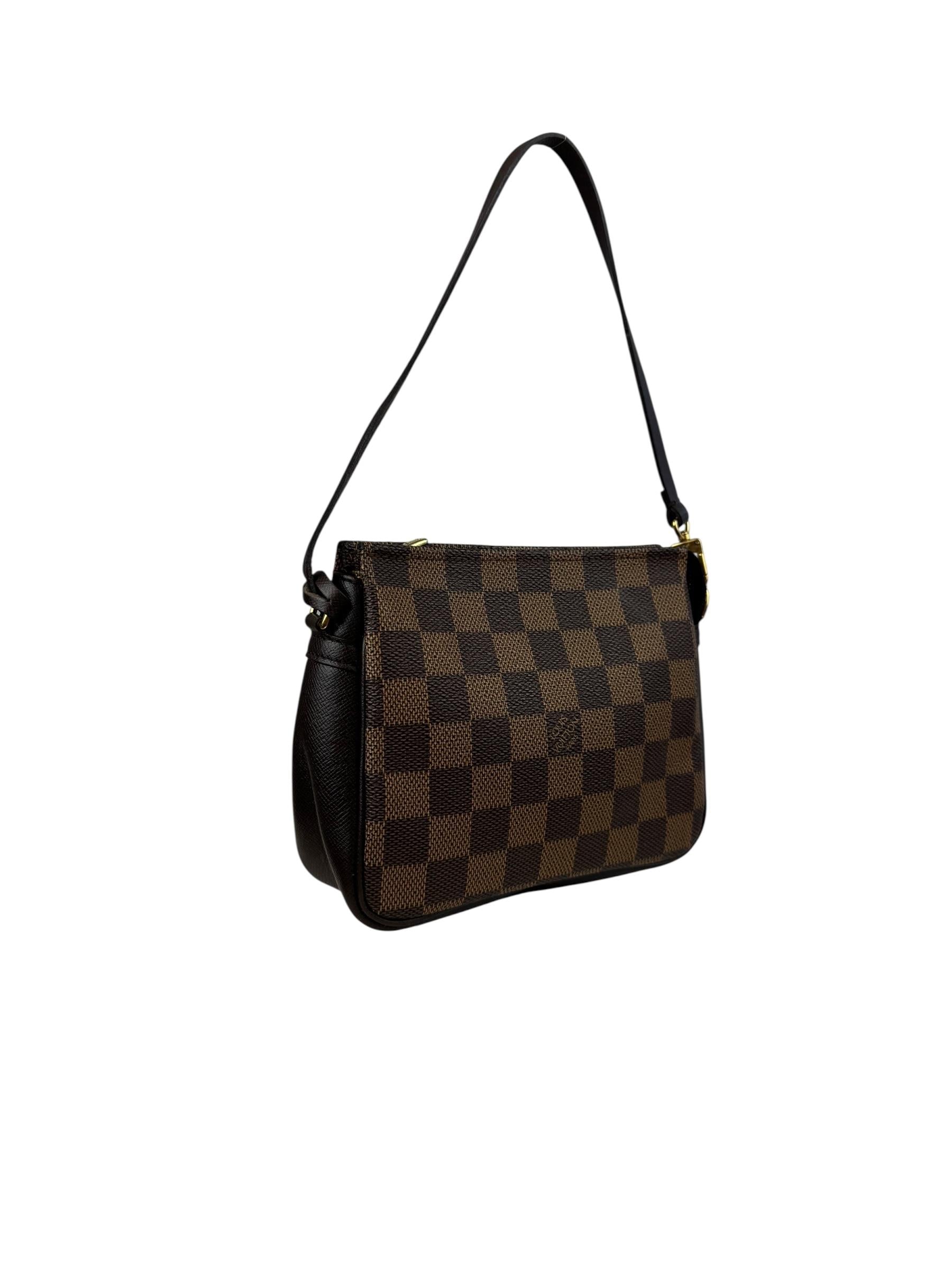 LOUIS VUITTON DAMIER EBENE TROUSSE POCHETTE 