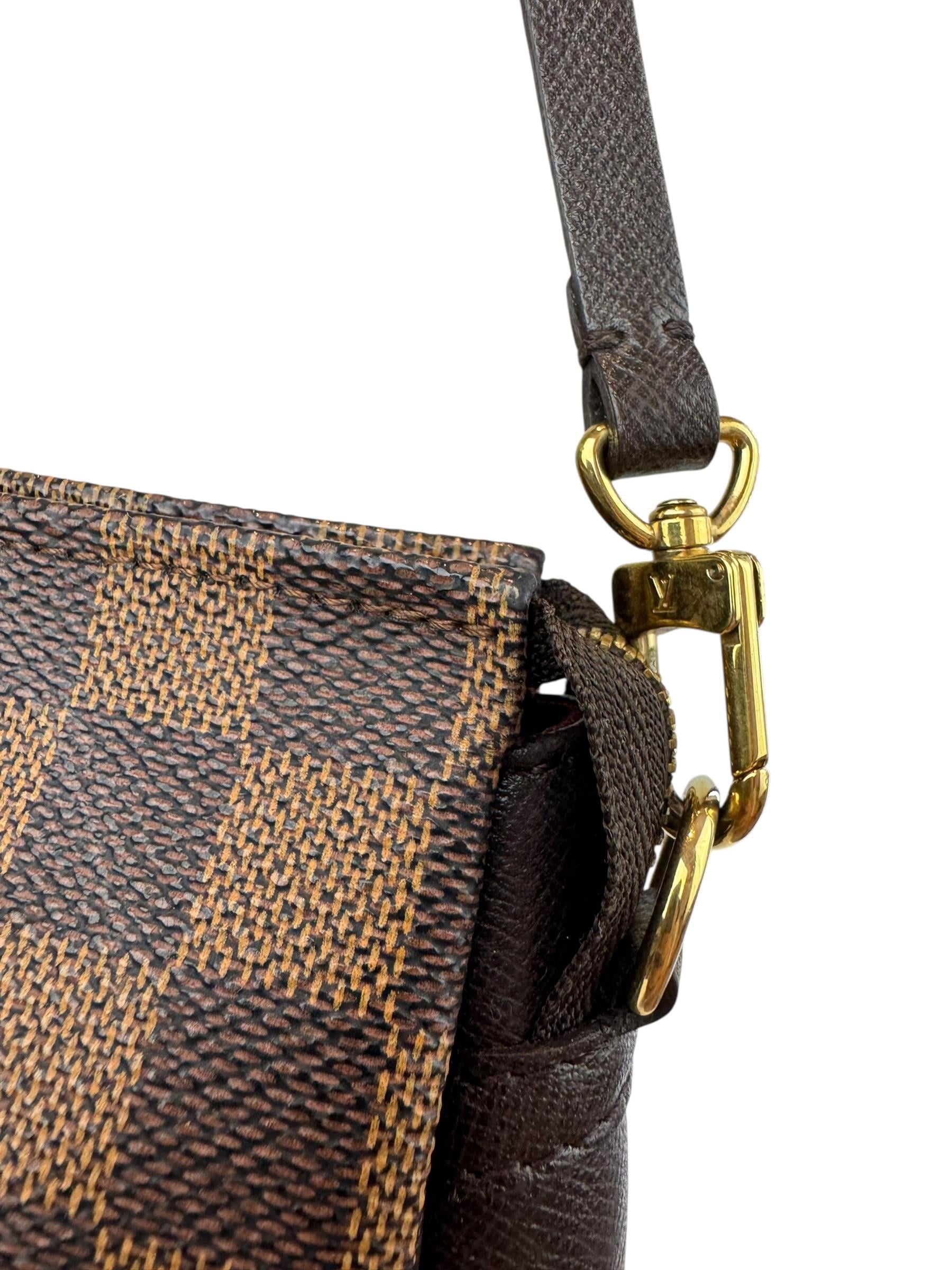LOUIS VUITTON DAMIER EBENE TROUSSE POCHETTE 