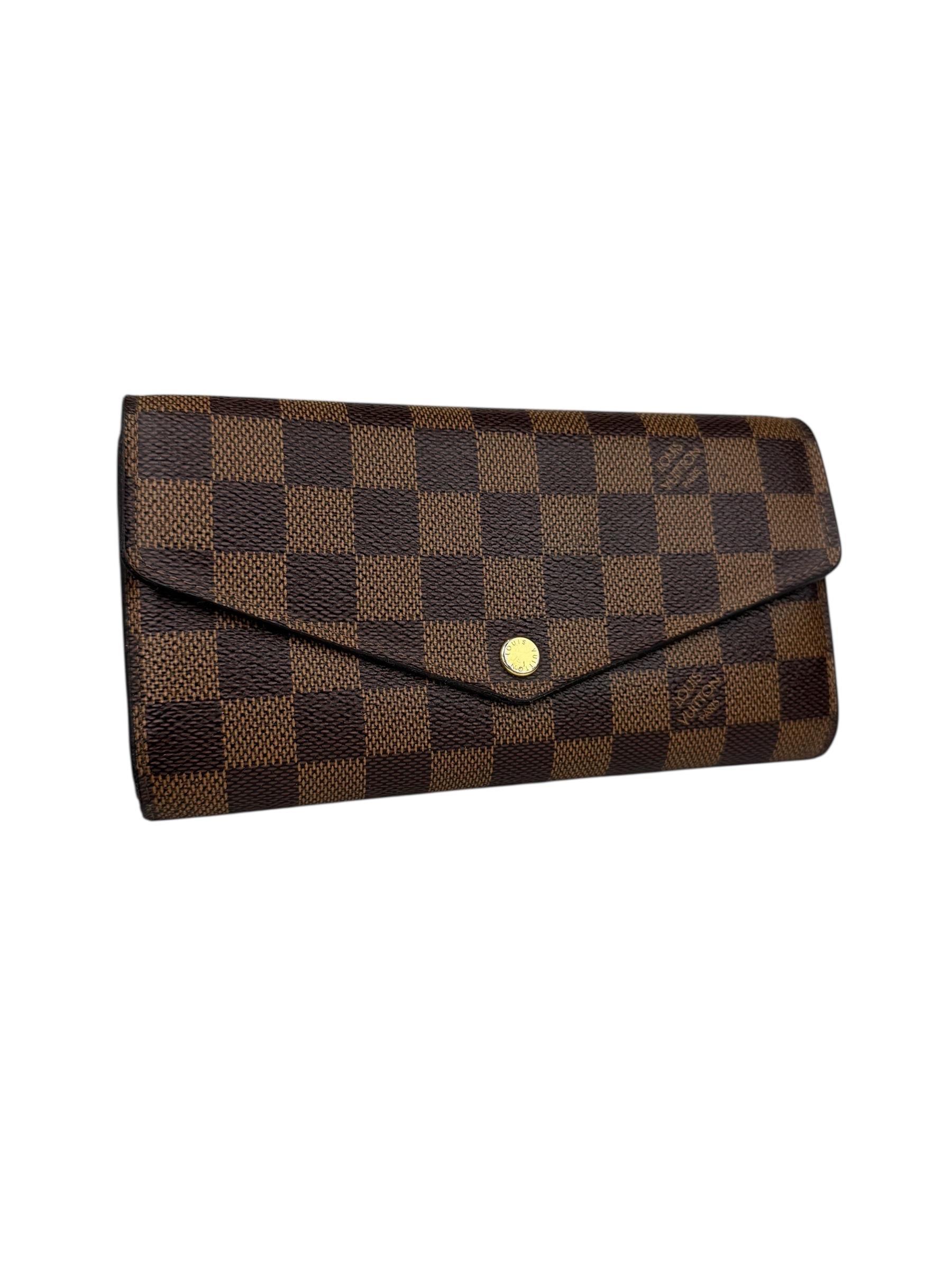 LOUIS VUITTON DAMIER EBENE WALLET